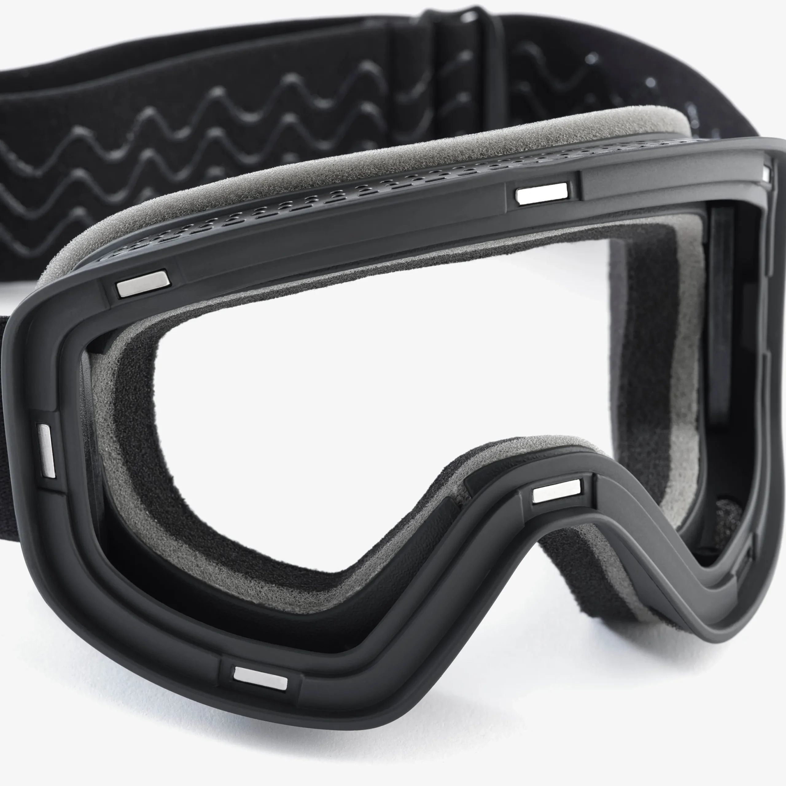 Slope Ski Goggles Silver Mirror