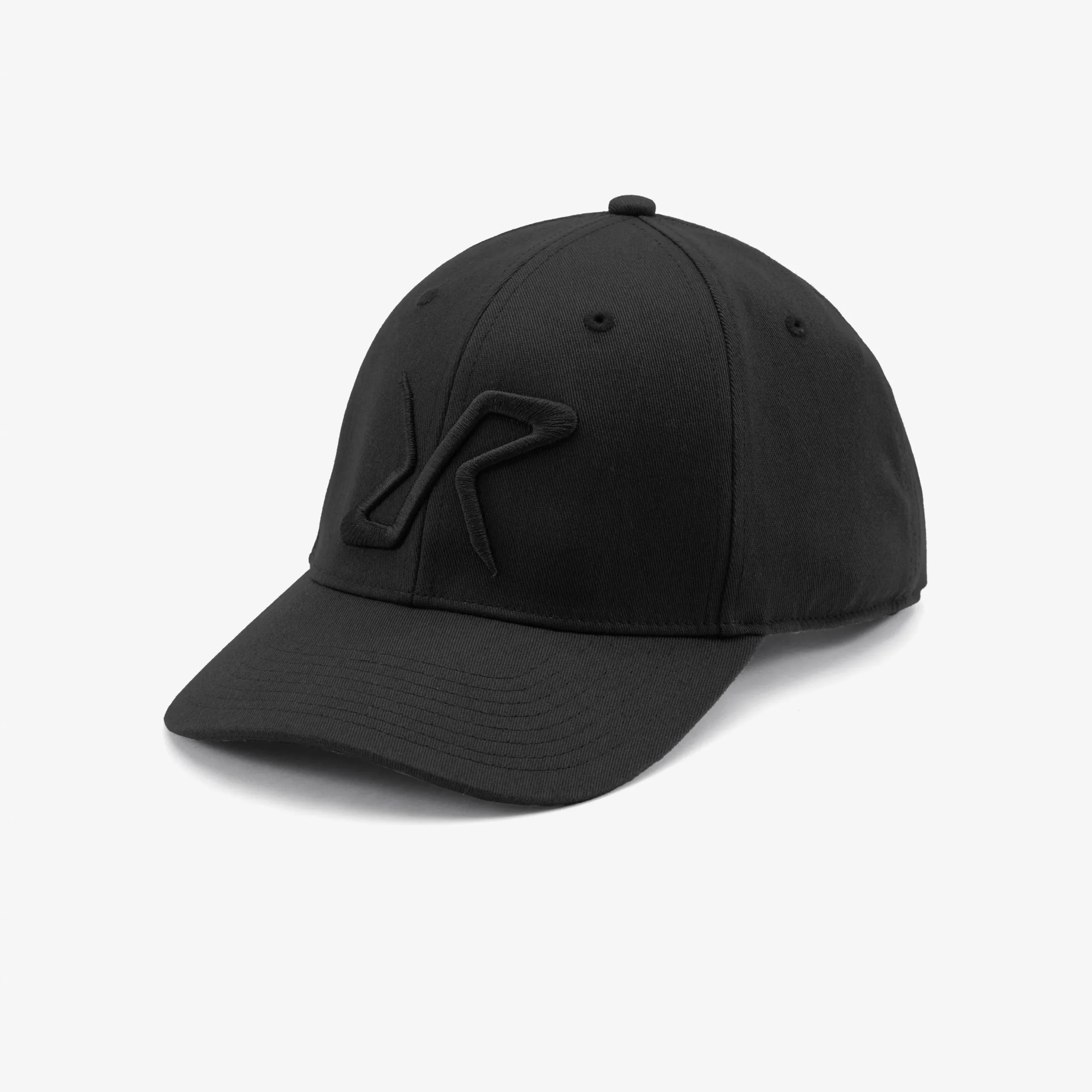 Snapback Logo Cap Black