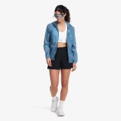 Speed Hooded Windbreaker Damen Captain's Blue