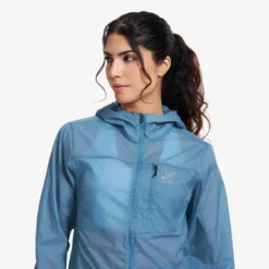 Speed Hooded Windbreaker Damen Captain's Blue