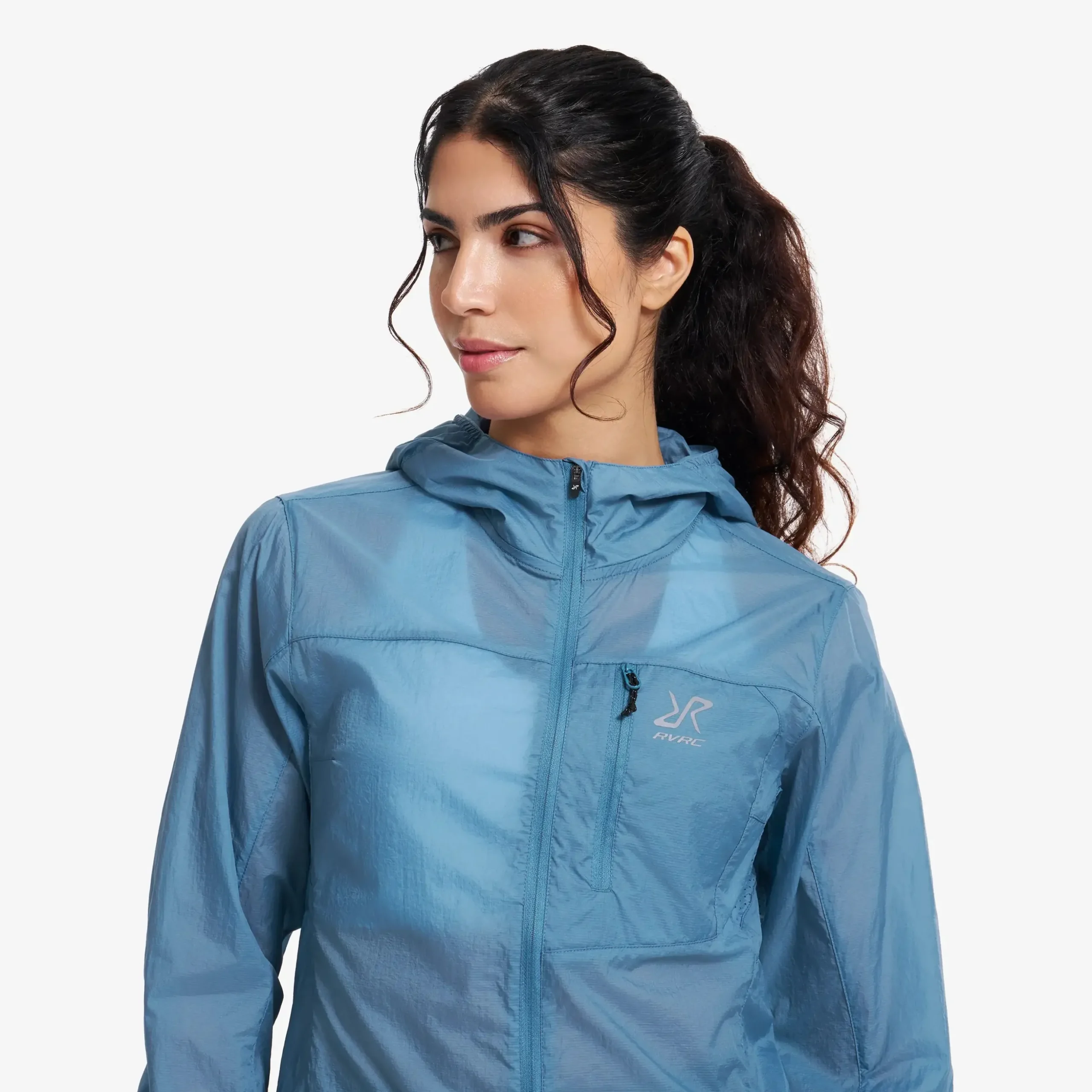Speed Hooded Windbreaker Damen Captain's Blue