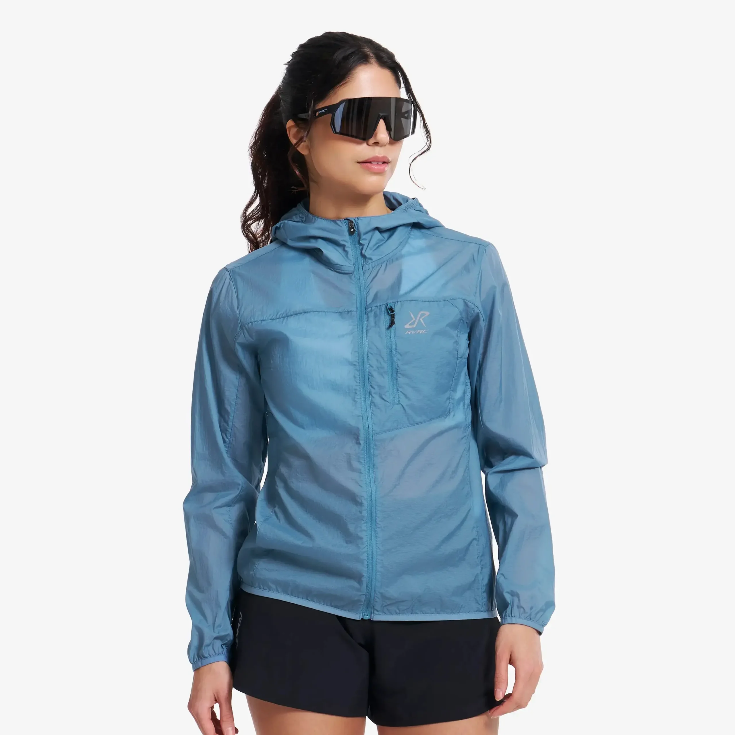 Speed Hooded Windbreaker Damen Captain's Blue