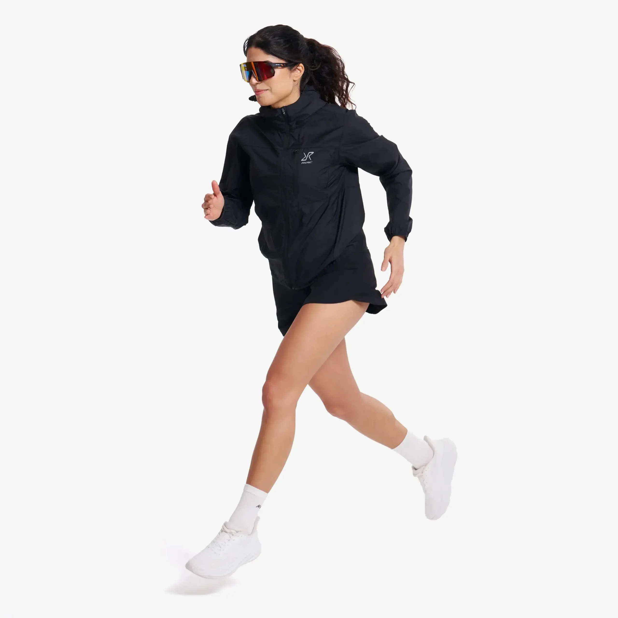 Speed Hooded Windbreaker Damen Black