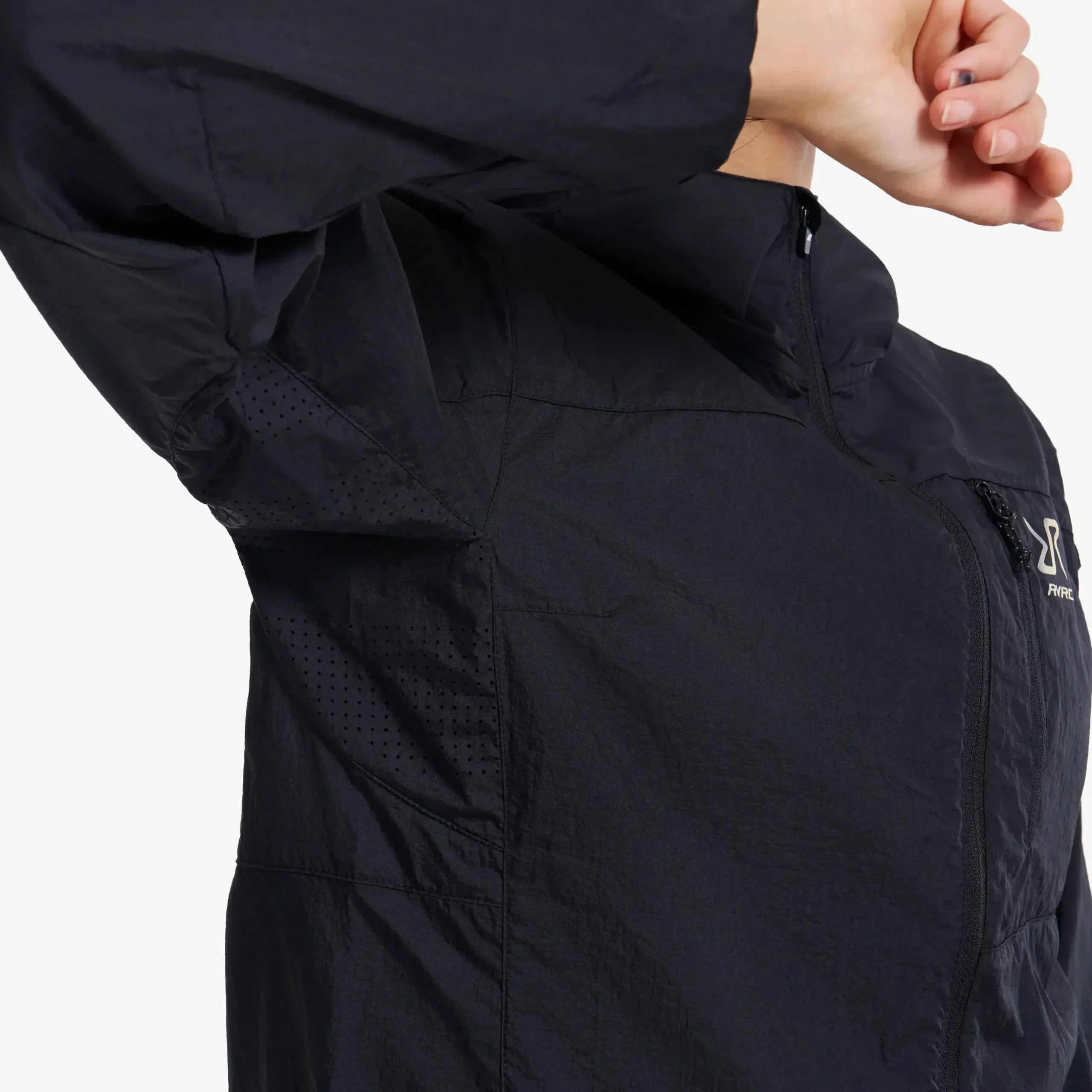 Speed Hooded Windbreaker Damen Black