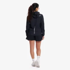 Speed Hooded Windbreaker Damen Black