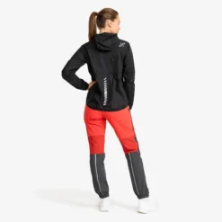 Speed Hooded Windbreaker Damen Black