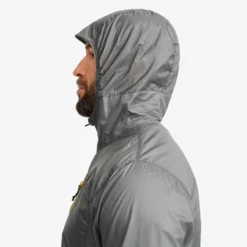 Speed Hooded Windbreaker Herren Castor Gray