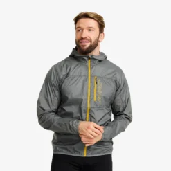 Speed Hooded Windbreaker Herren Castor Gray
