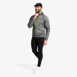 Speed Hooded Windbreaker Herren Castor Gray
