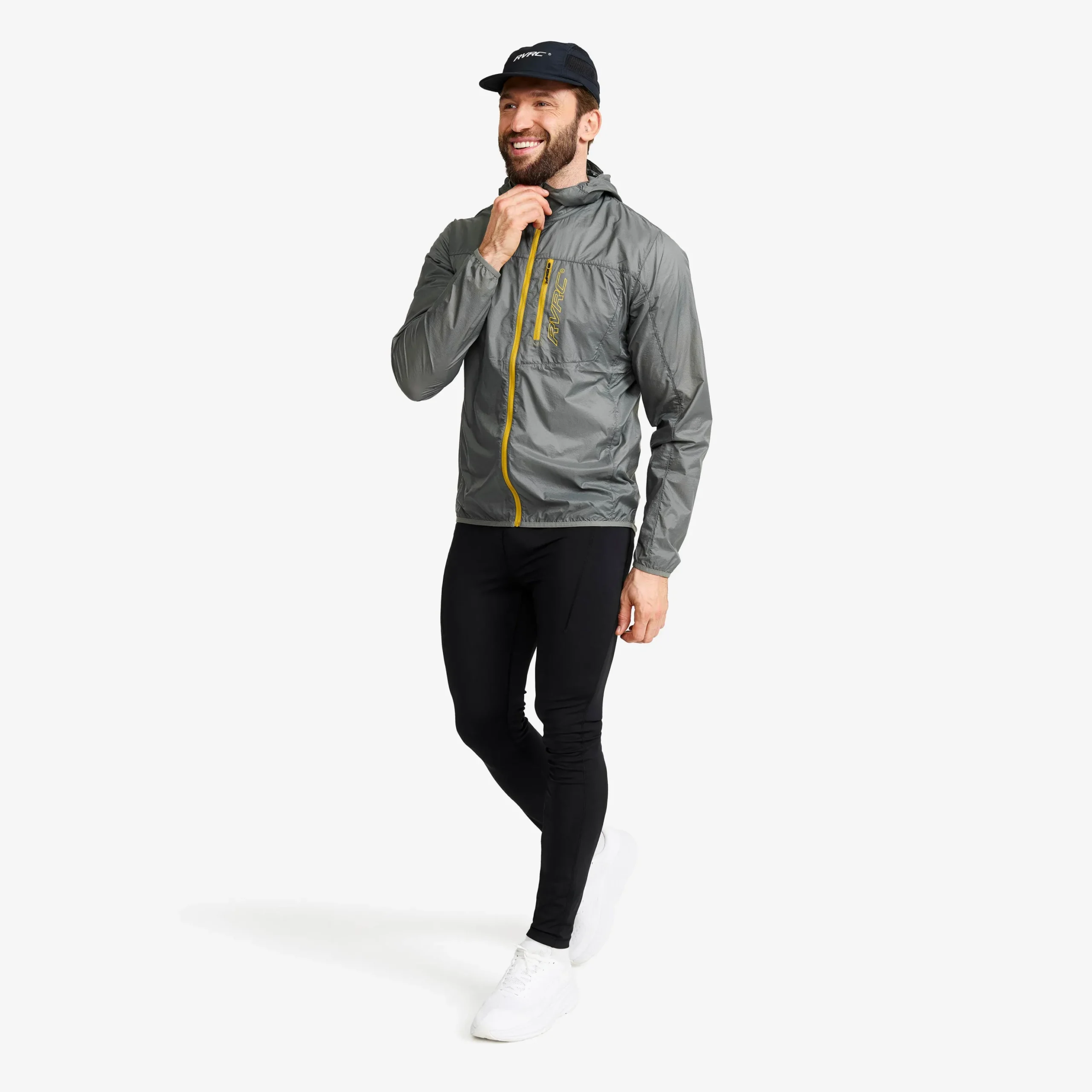 Speed Hooded Windbreaker Herren Castor Gray