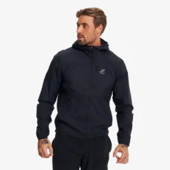 Speed Hooded Windbreaker Herren Black
