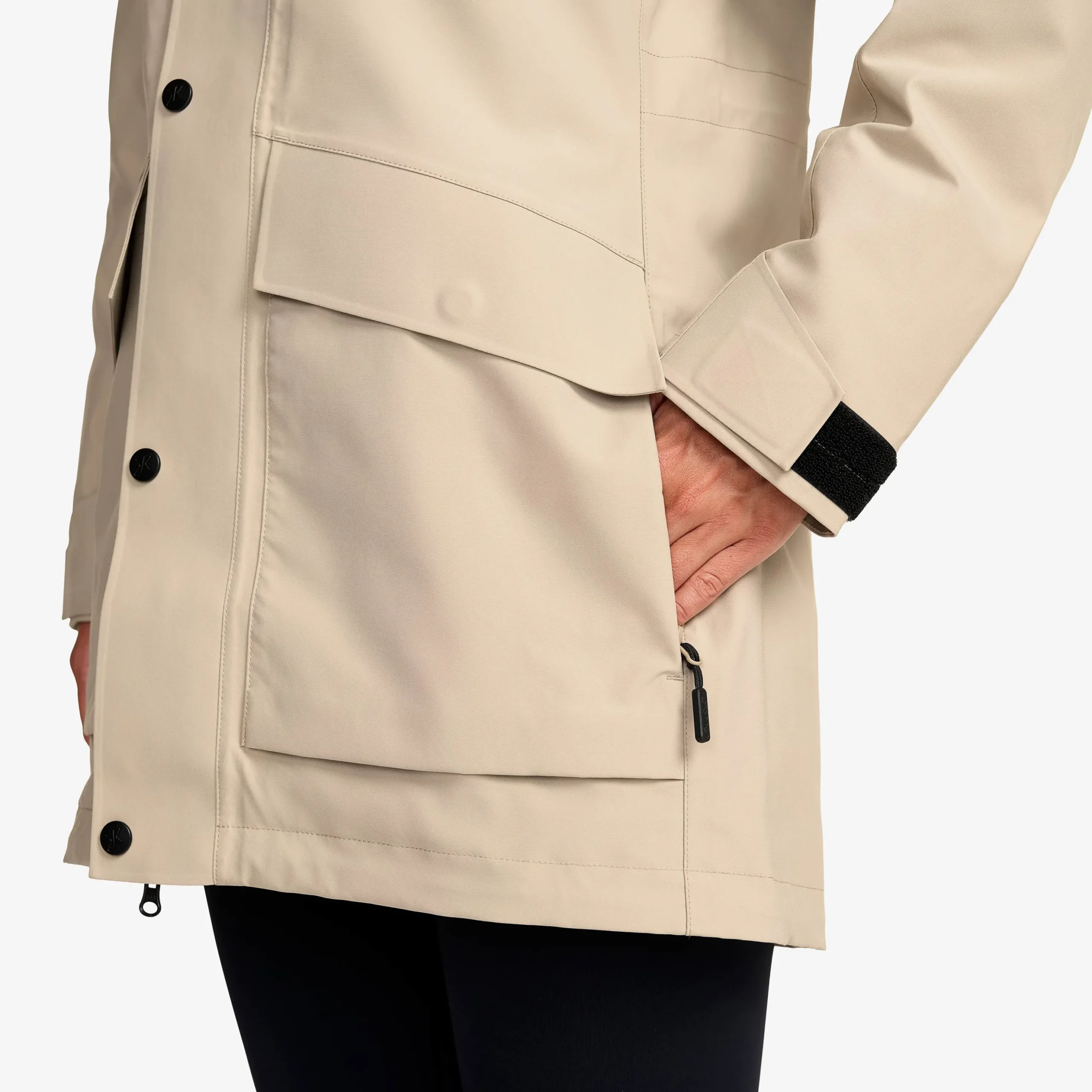 Status 2L Parka Damen Aluminium