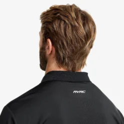 Stream Polo Shirt Herren Black