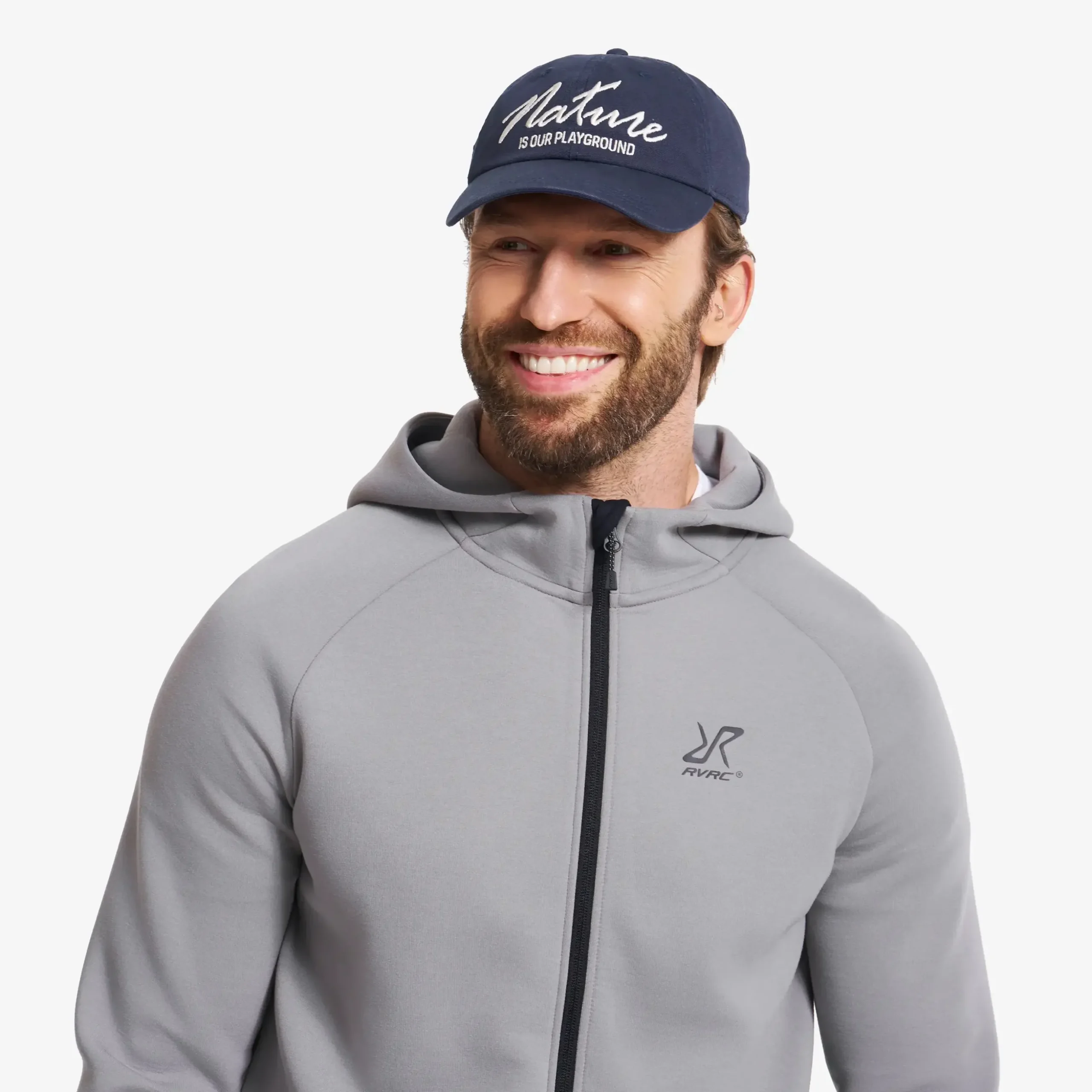 Street Scuba Full-zip Hoodie Herren Frost Gray