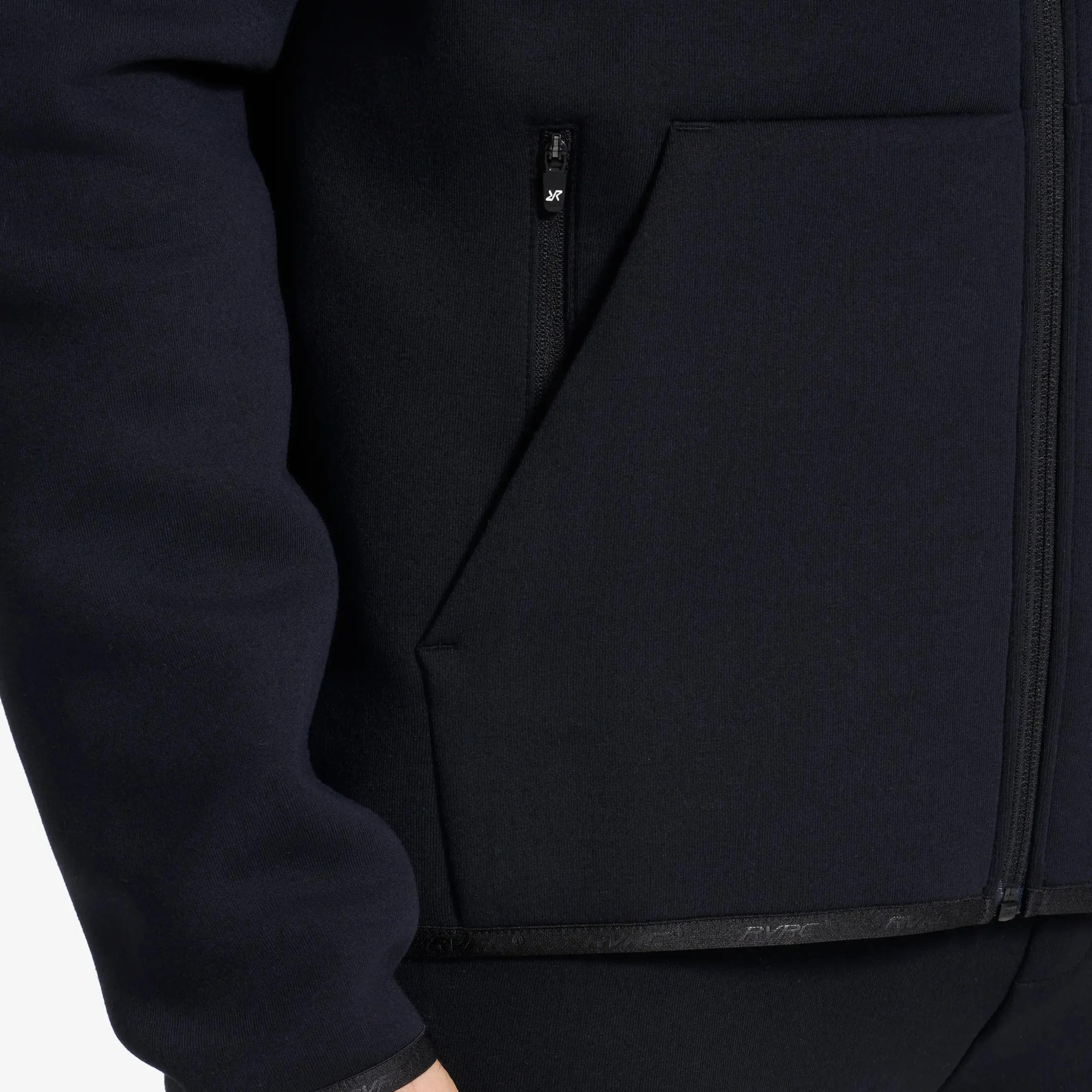 Street Scuba Full-zip Hoodie Herren Black