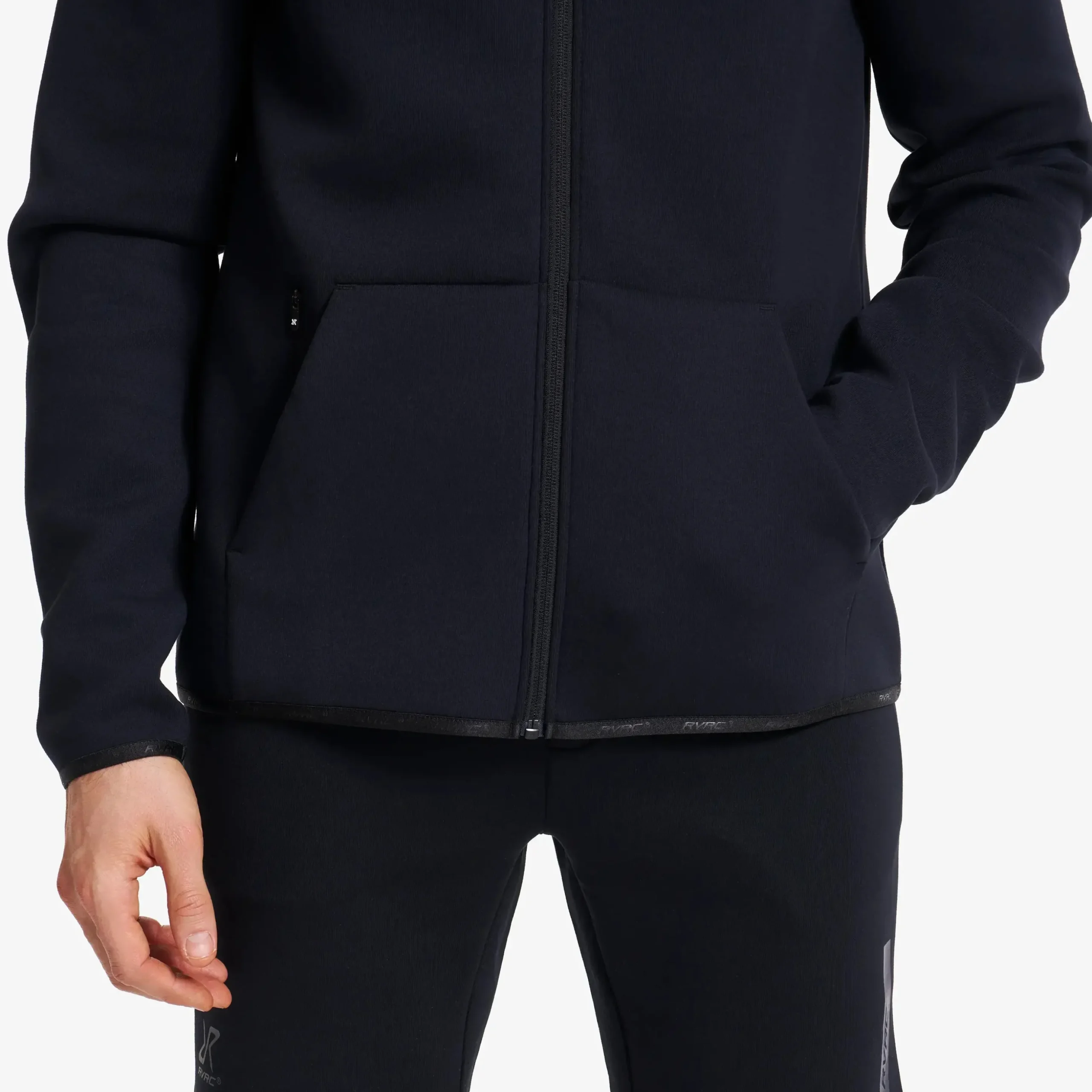 Street Scuba Full-zip Hoodie Herren Black