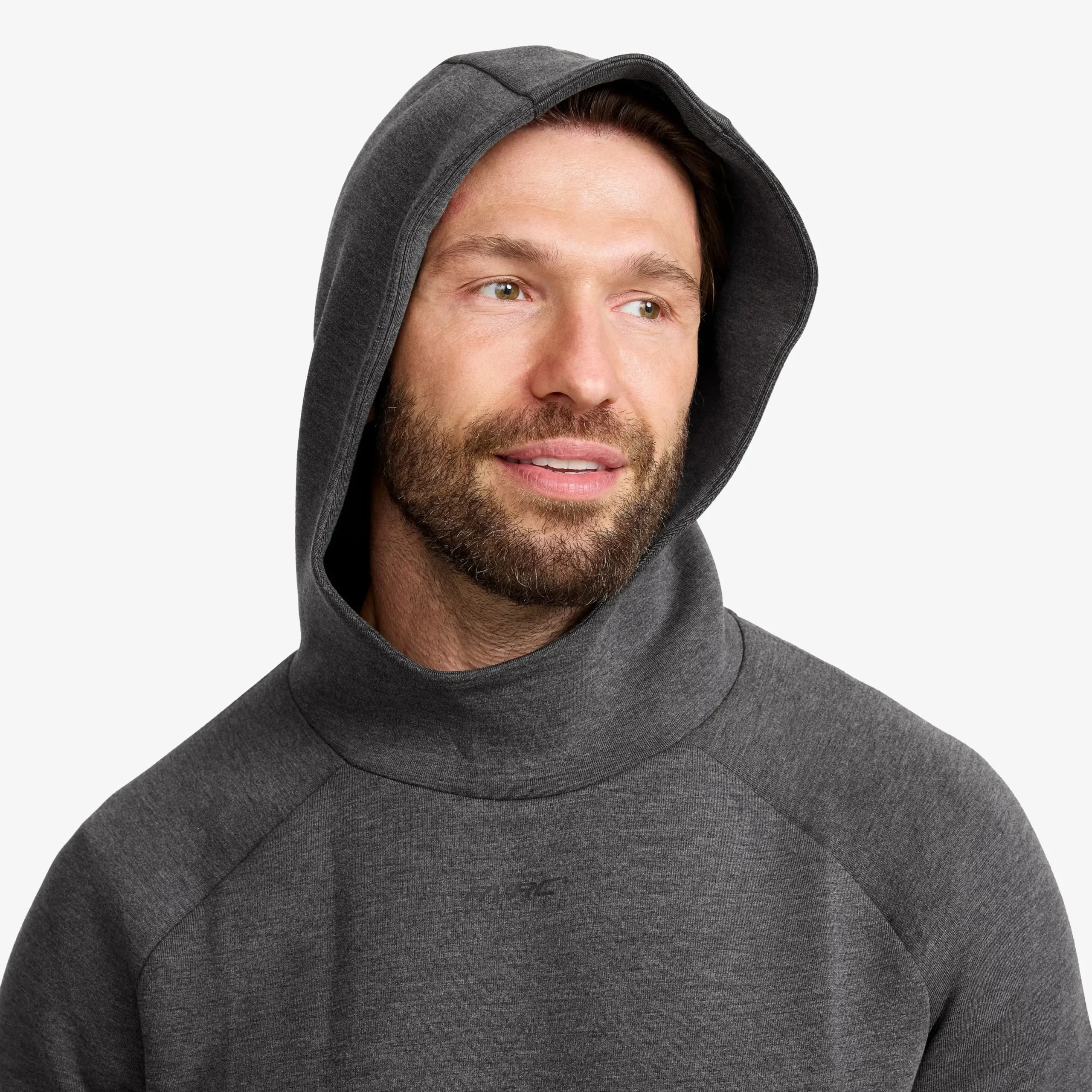 Street Scuba Hoodie Herren Dark Grey Melange