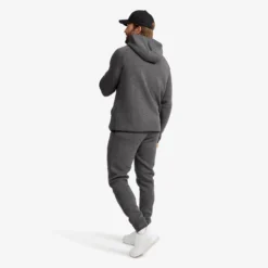 Street Scuba Hoodie Herren Dark Grey Melange