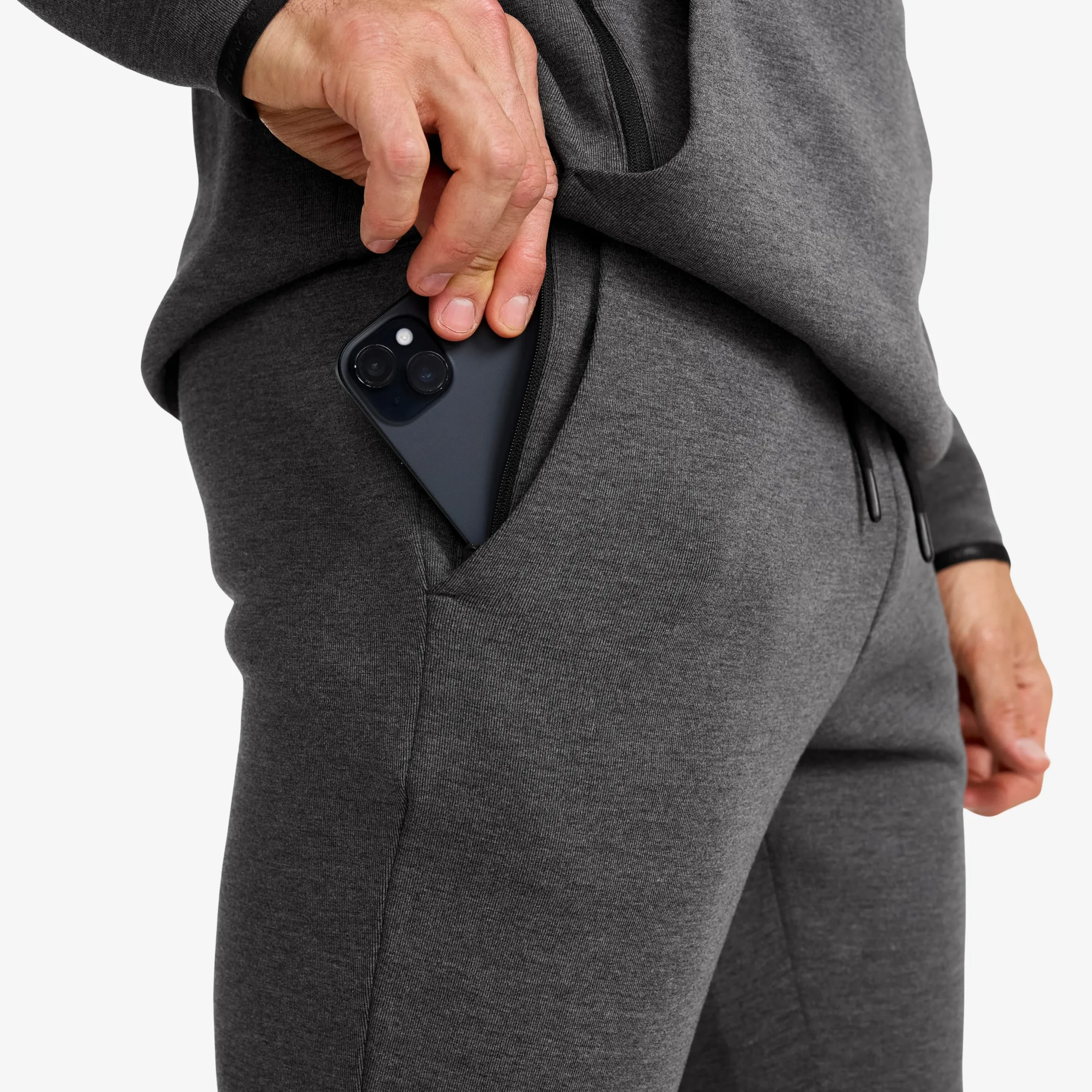 Street Scuba Sweatpants Herren Dark Grey Melange