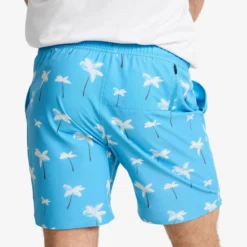 Summer Swim Shorts Herren Azure Blue/Tofu