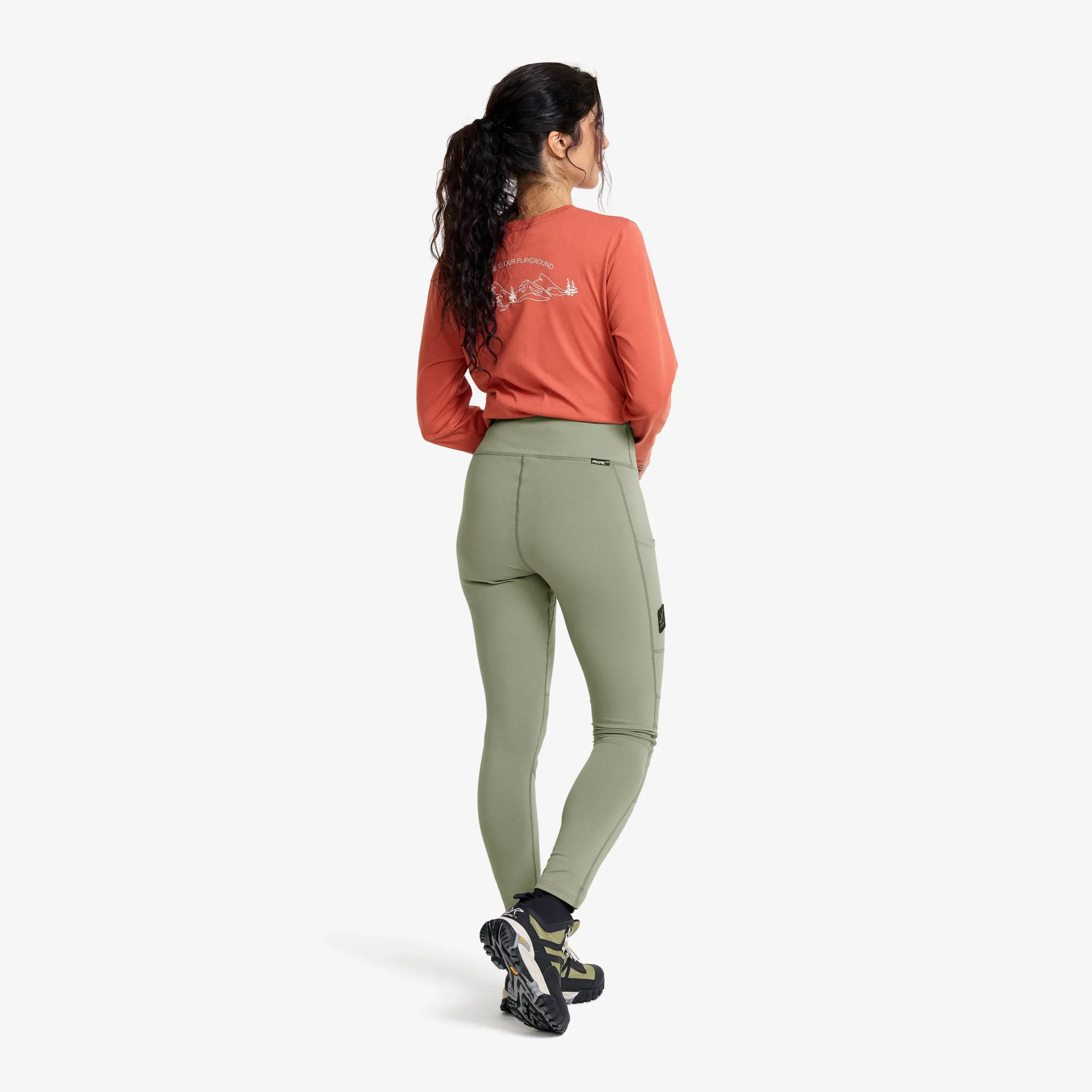 Summit Core Tights Damen Castor Gray