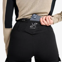 Summit Pocket Tights Damen Black