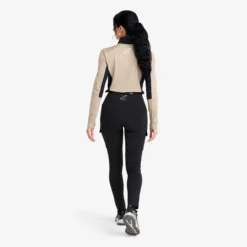 Summit Pocket Tights Damen Black