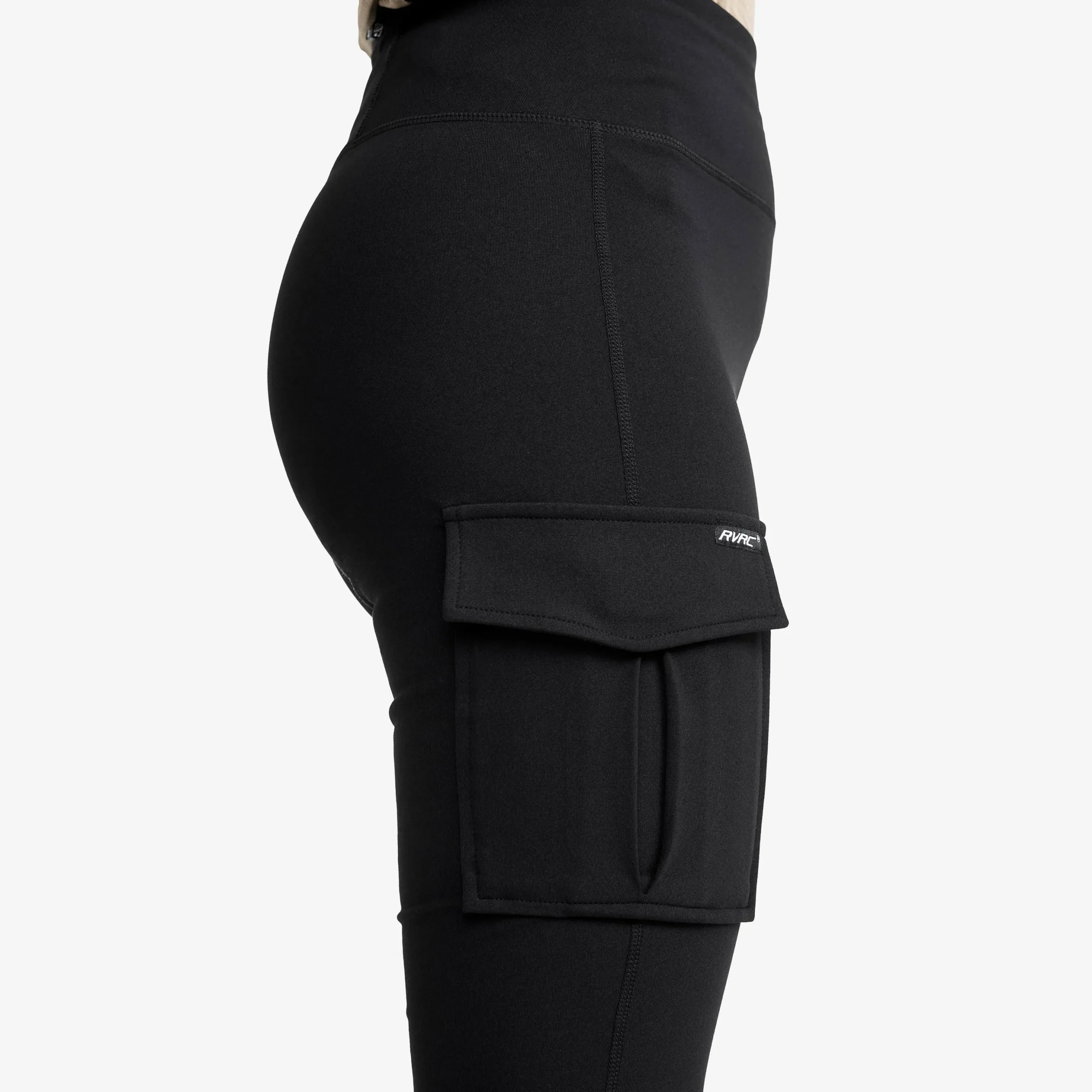 Summit Pocket Tights Damen Black