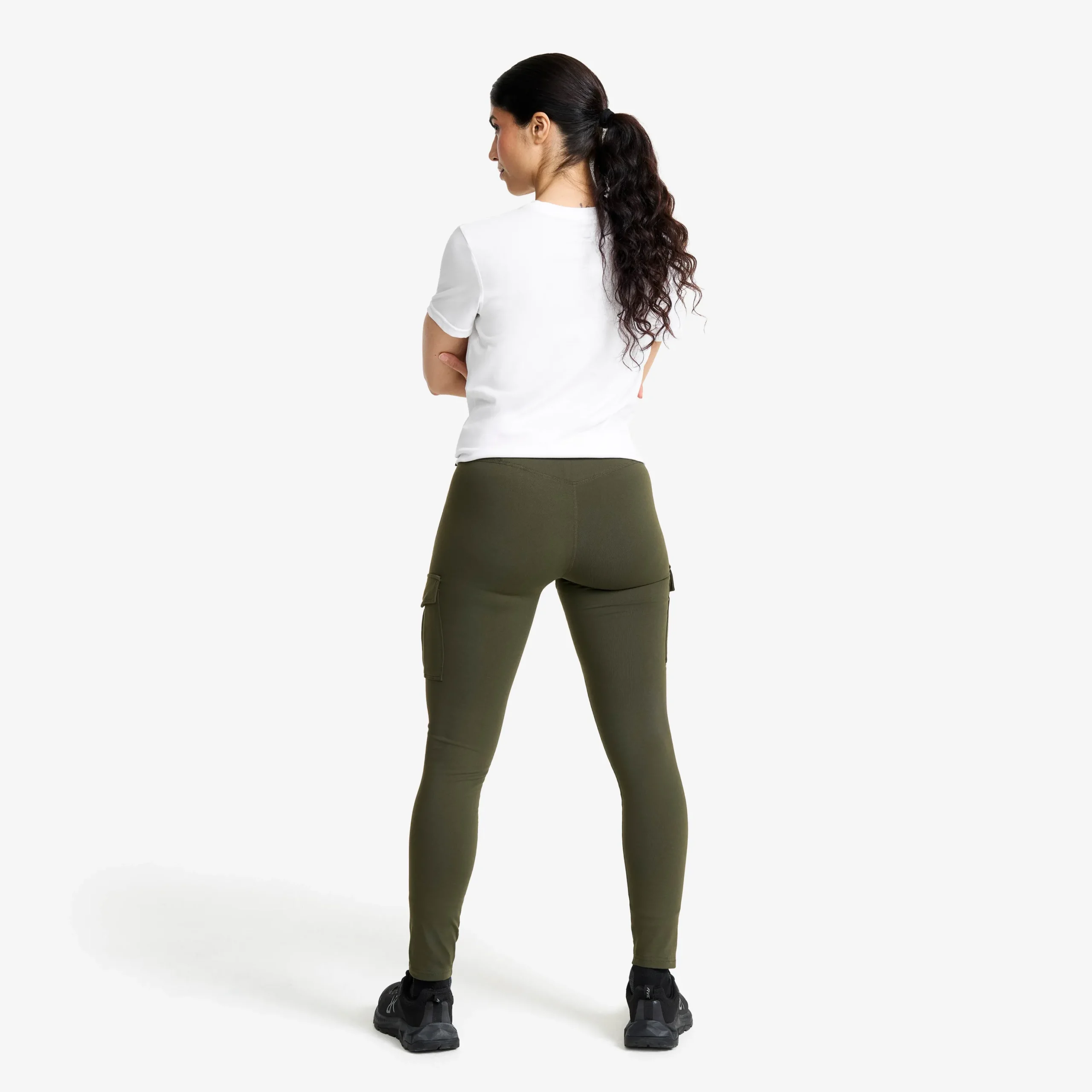 Summit Pocket Tights Damen Rosin Green