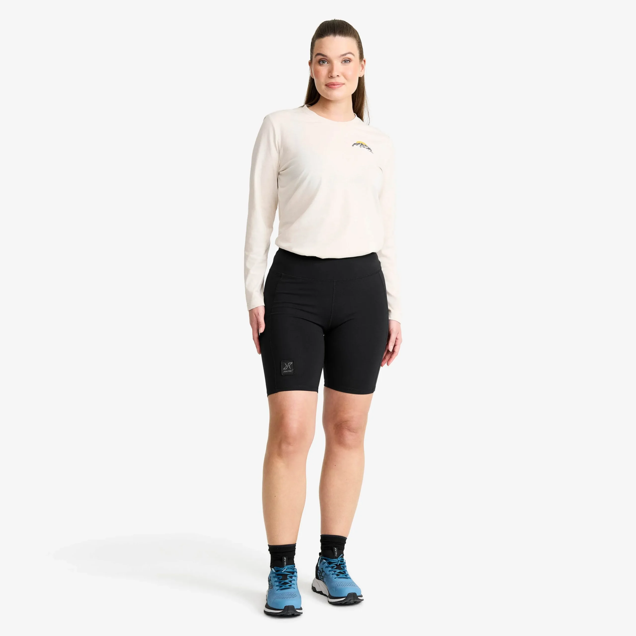Summit Short Tights Damen Black