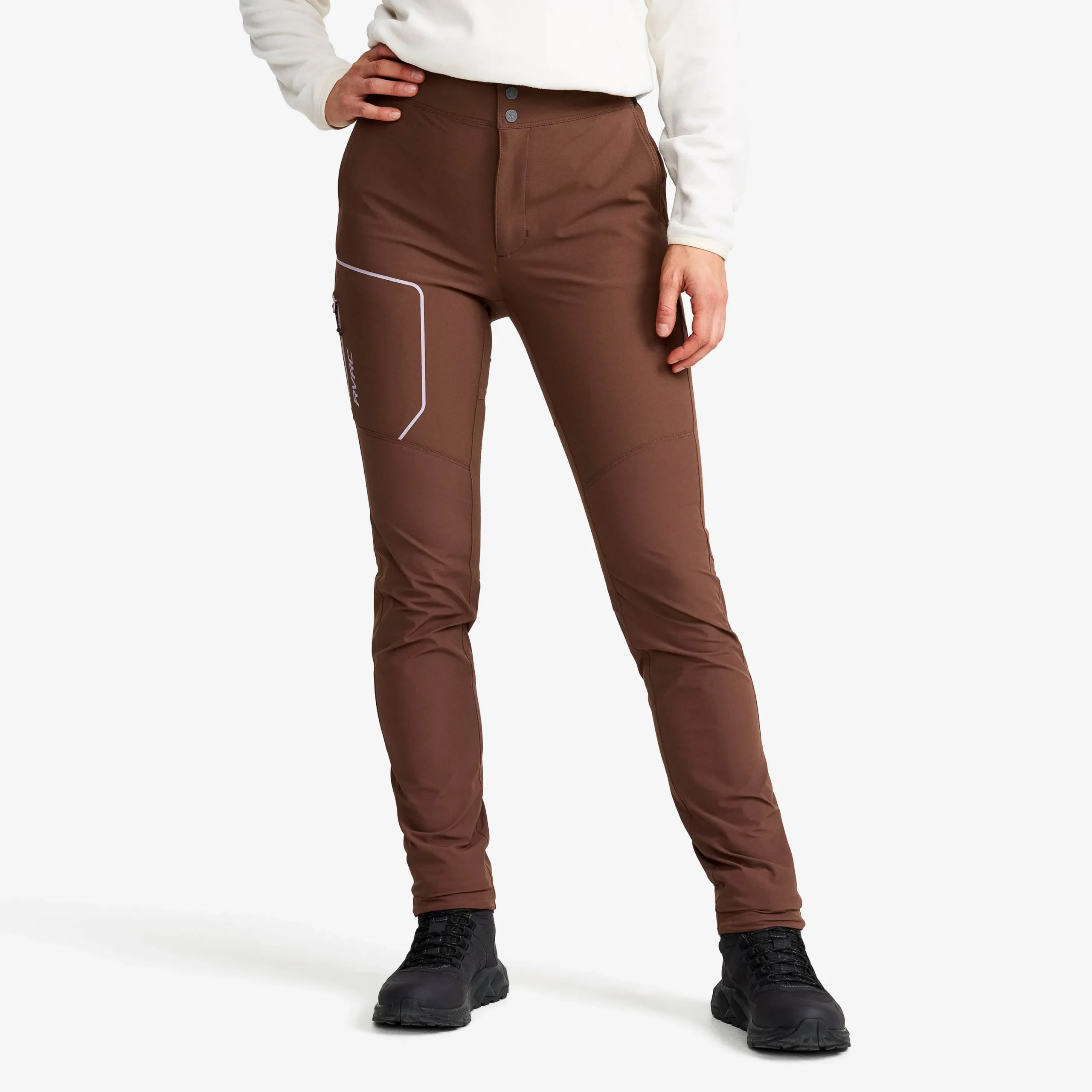 Surmount Hiking Stretch Pants Damen Brown Stone
