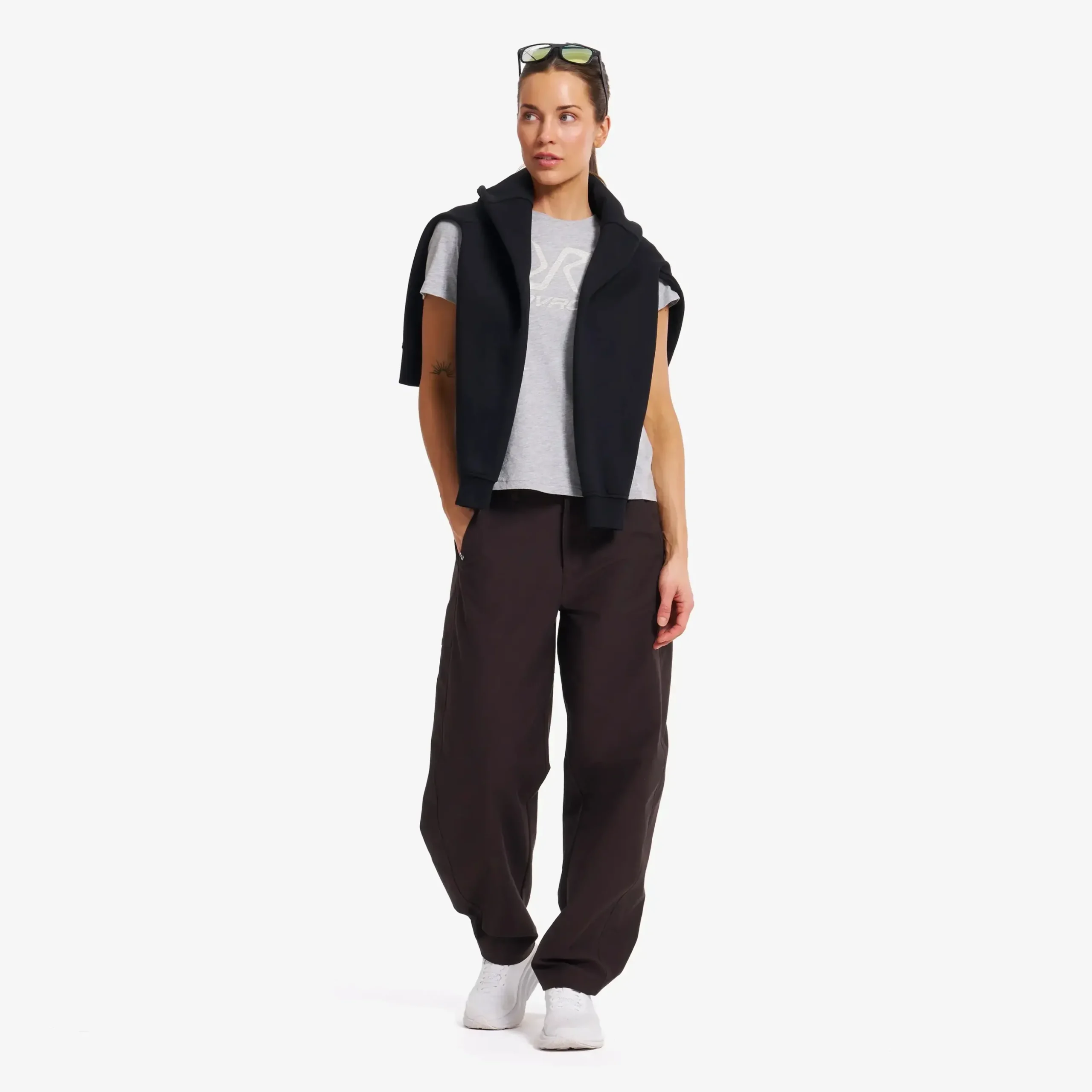 Surround Barrel Stretch Pants Damen Espresso