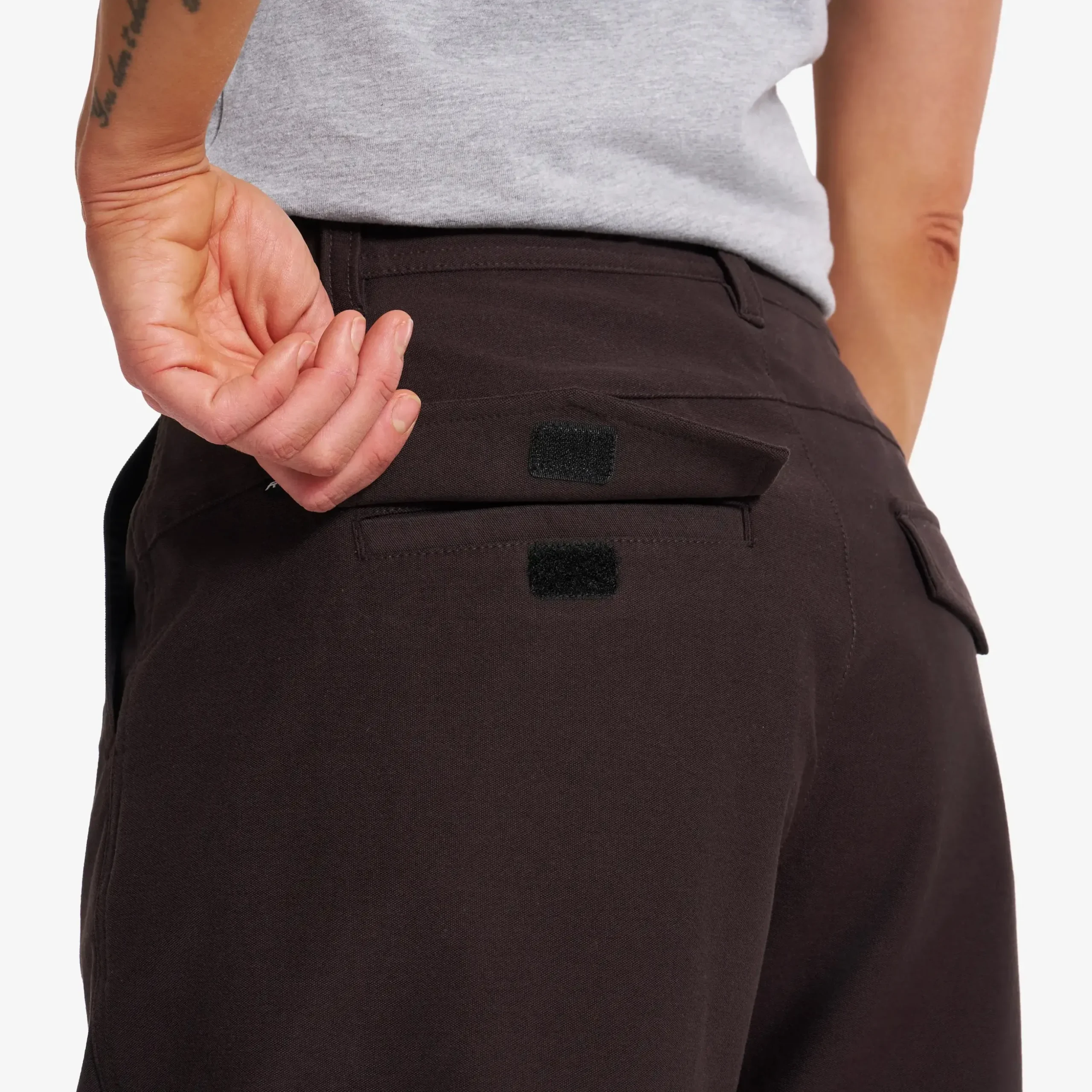 Surround Barrel Stretch Pants Damen Espresso