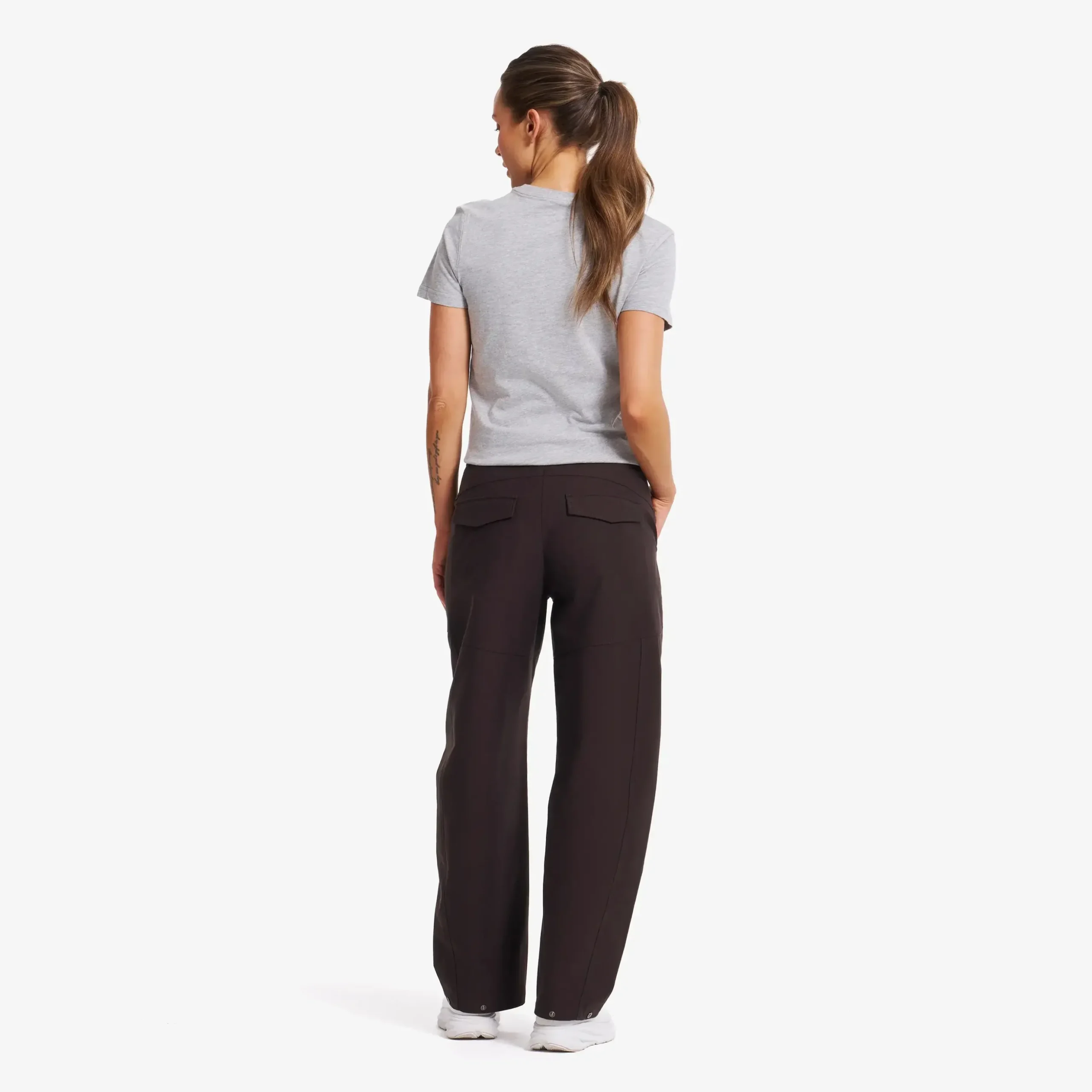 Surround Barrel Stretch Pants Damen Espresso