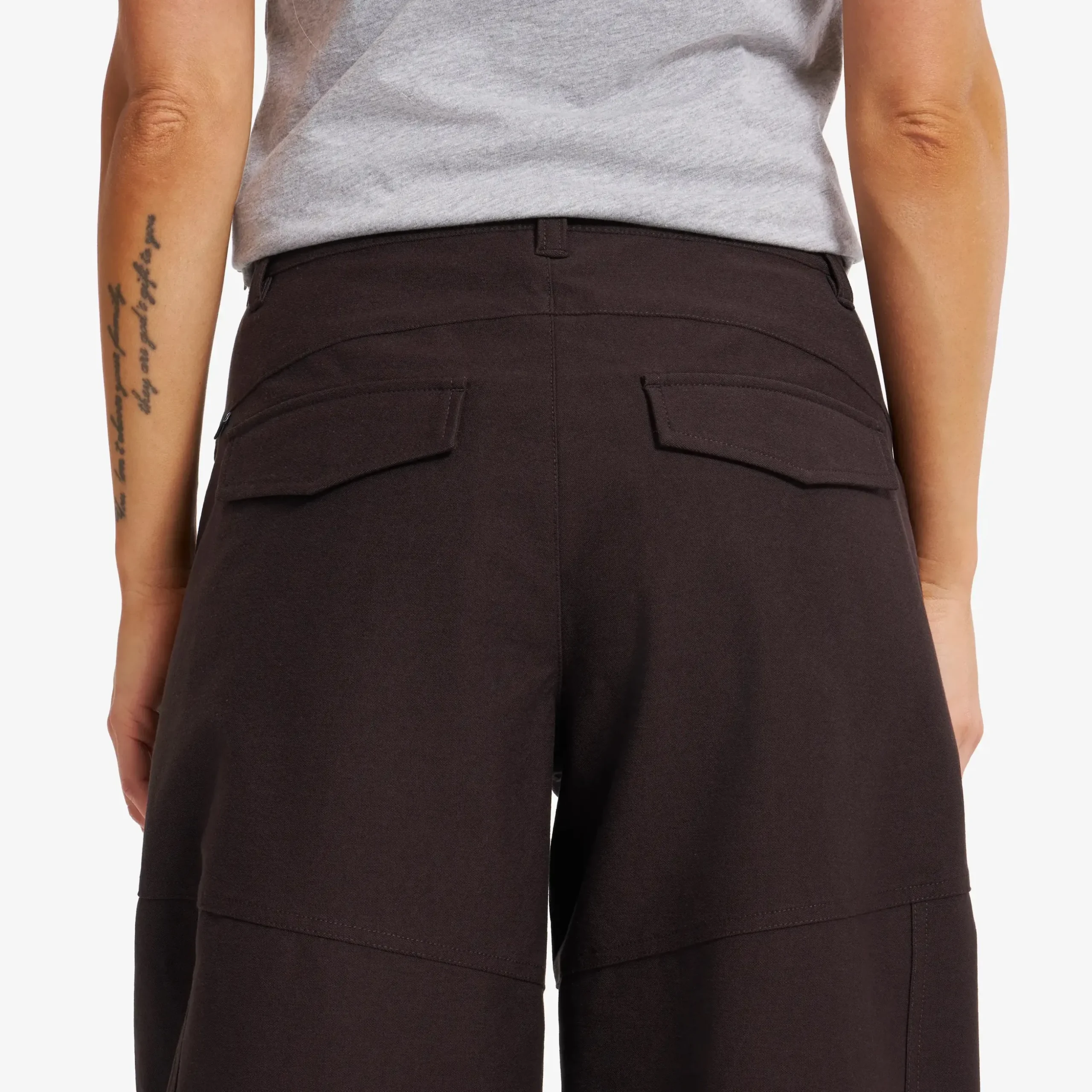 Surround Barrel Stretch Pants Damen Espresso