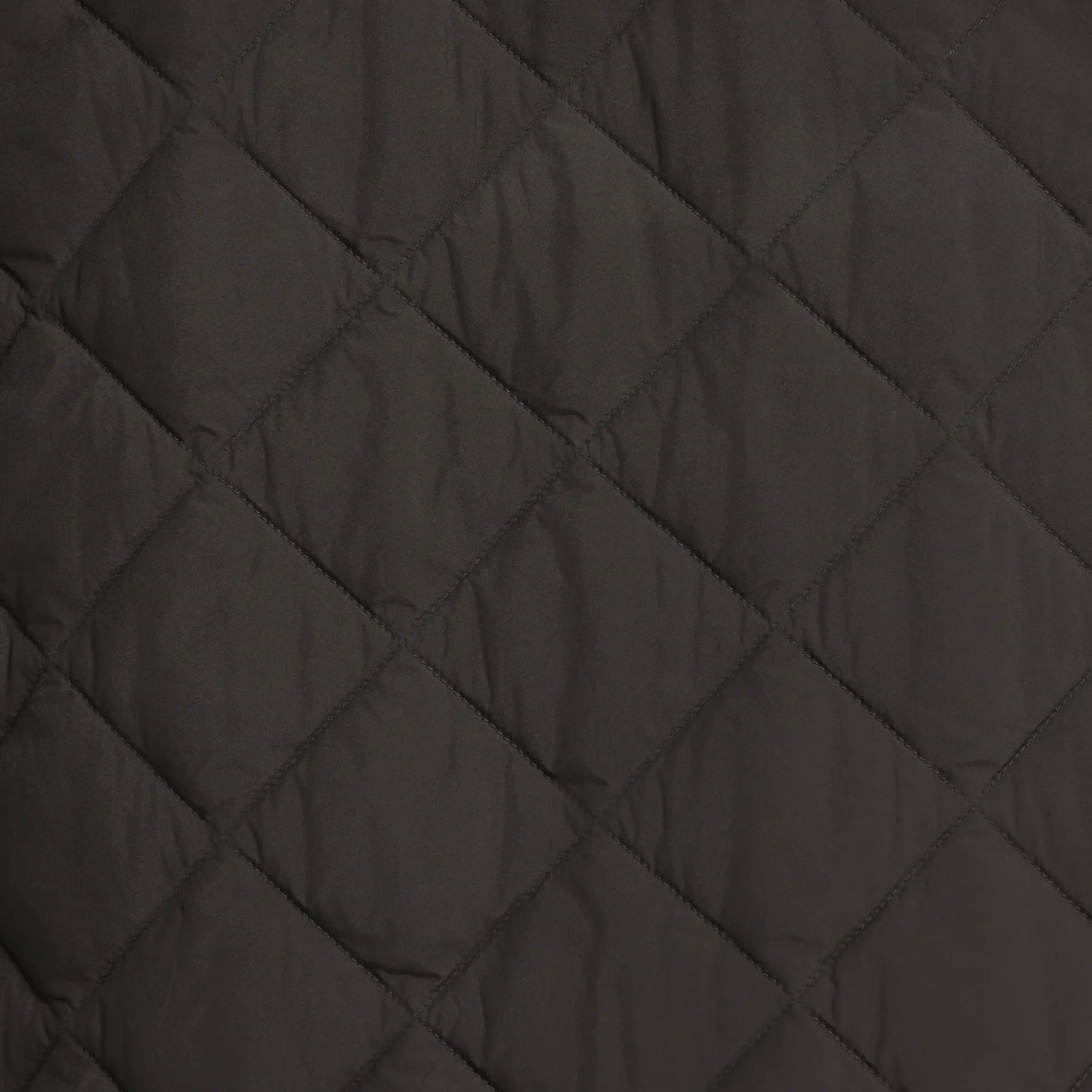 Tapa Long Quilt Jacket Damen Espresso