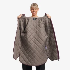 Tapa Long Quilt Jacket Damen Winetasting