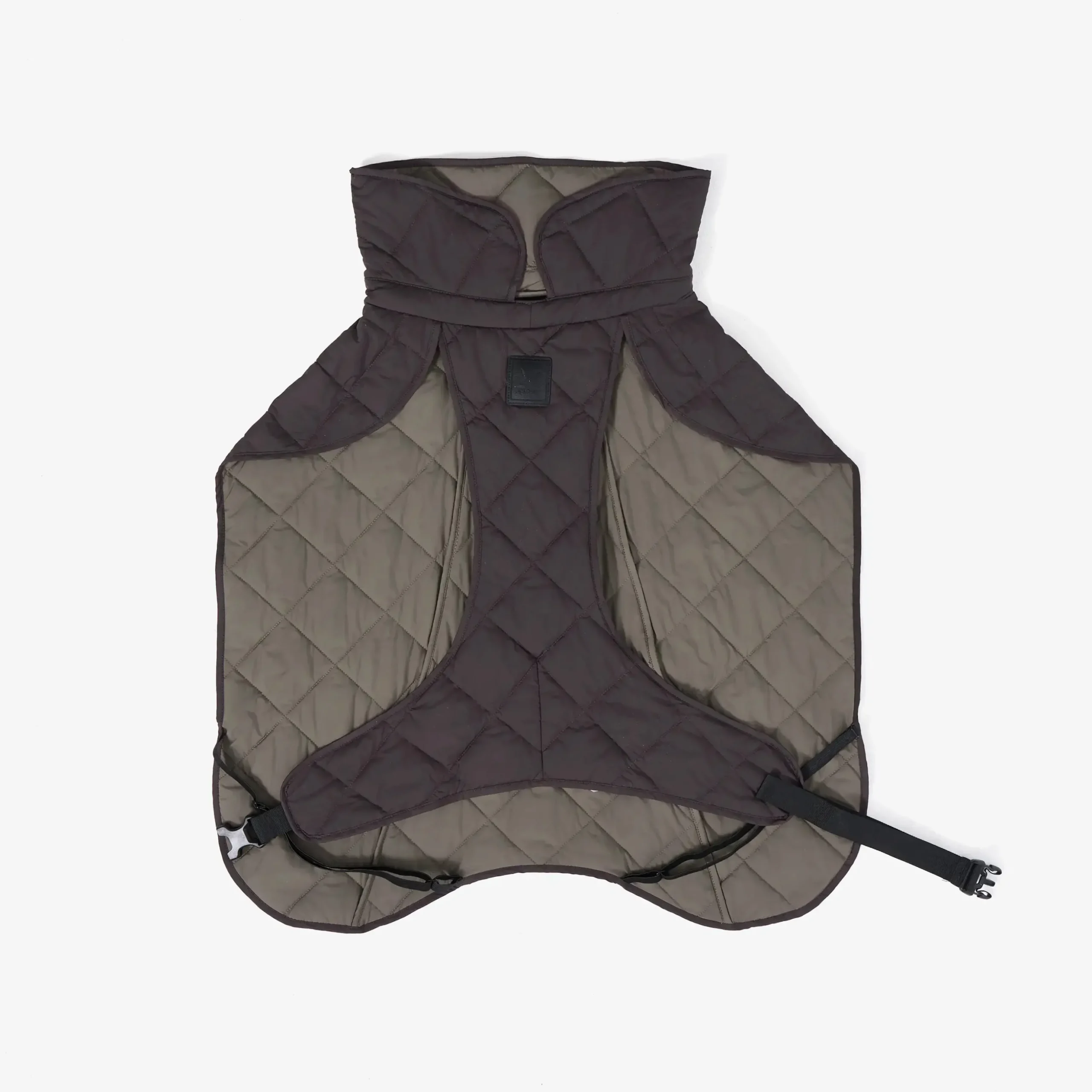 Tapa Quilt Dog Jacket Hund Espresso