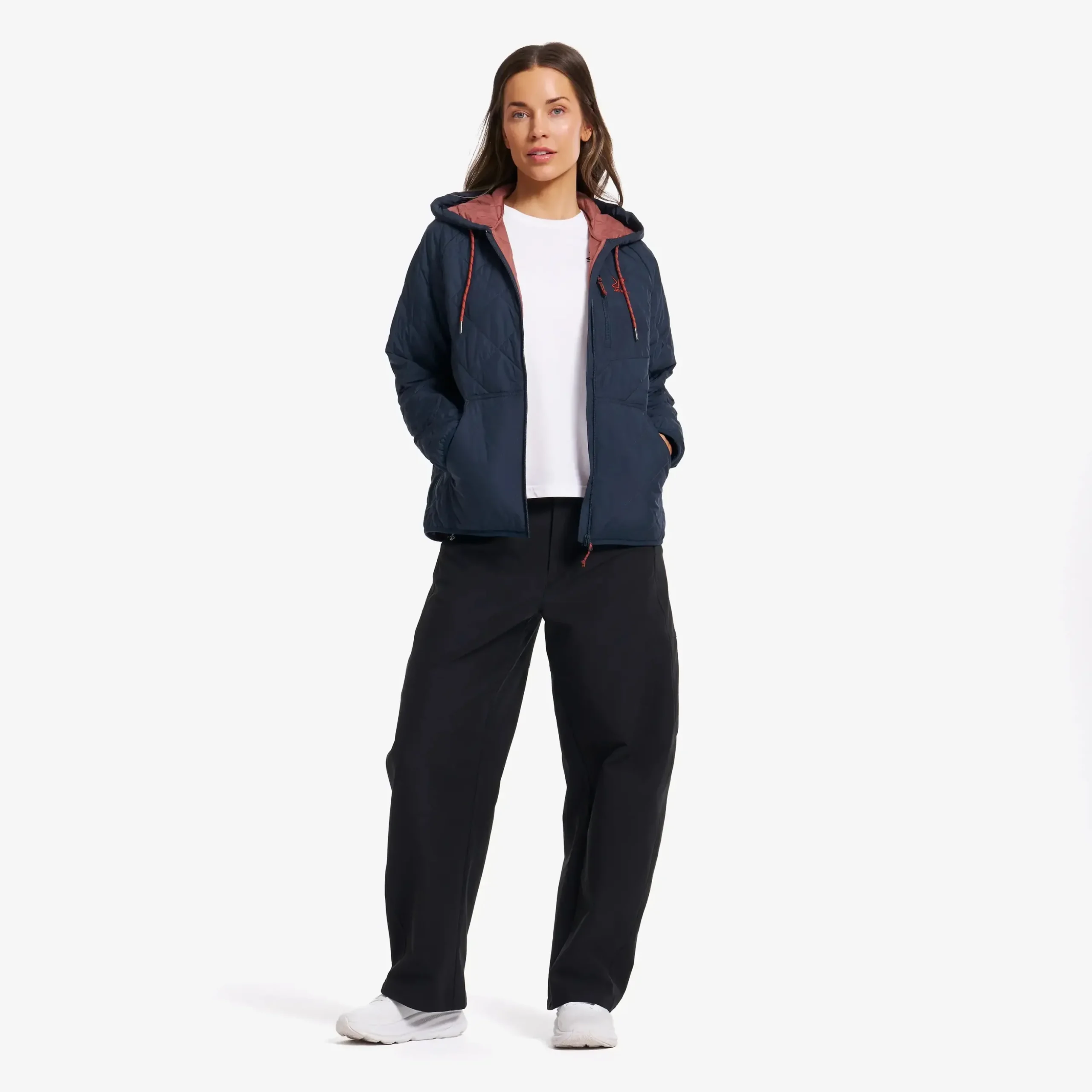 Tapa Quilt Insulated Jacket Damen Deep Navy