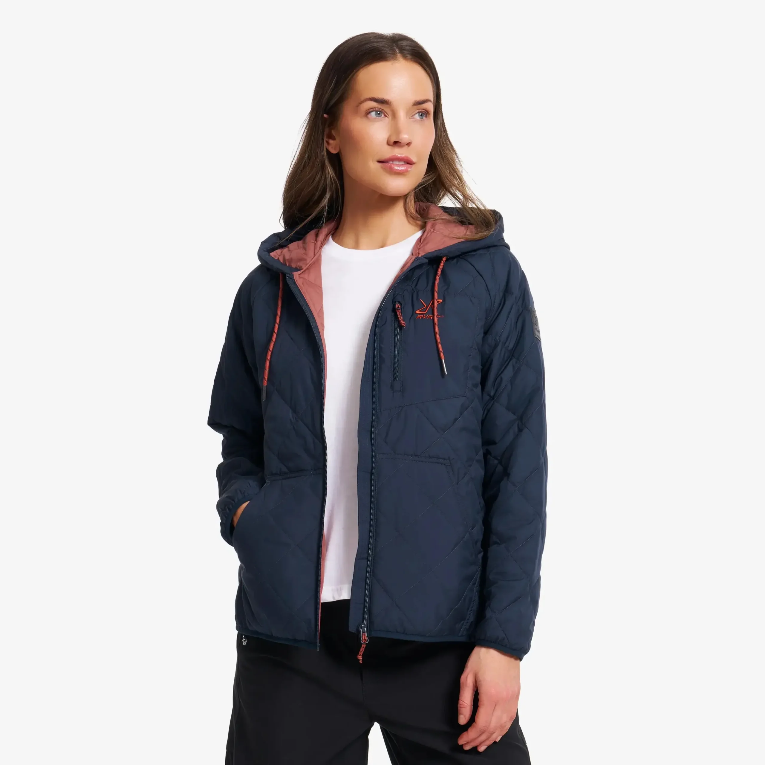 Tapa Quilt Insulated Jacket Damen Deep Navy