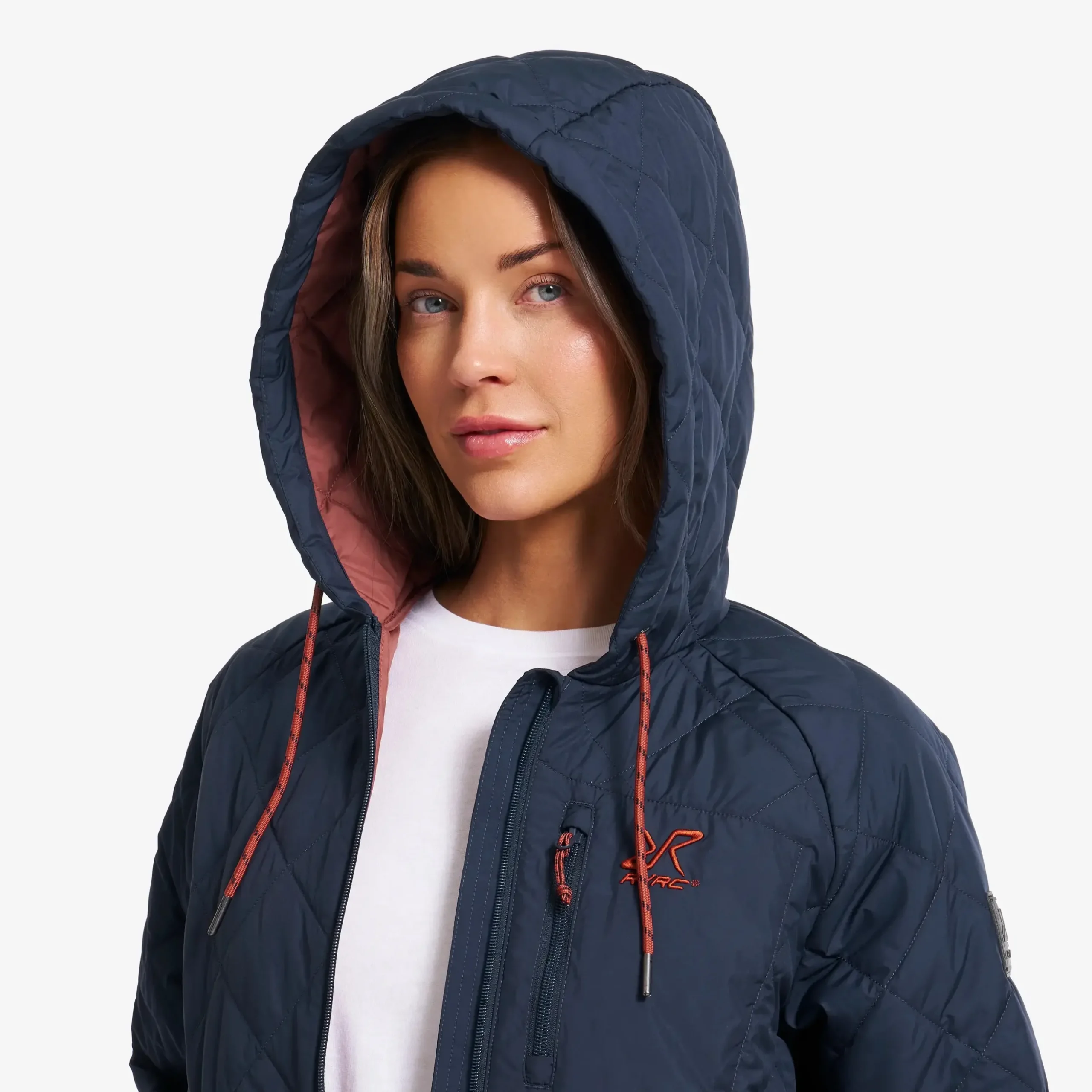 Tapa Quilt Insulated Jacket Damen Deep Navy