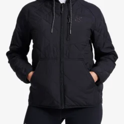 Tapa Quilt Insulated Jacket Damen Black