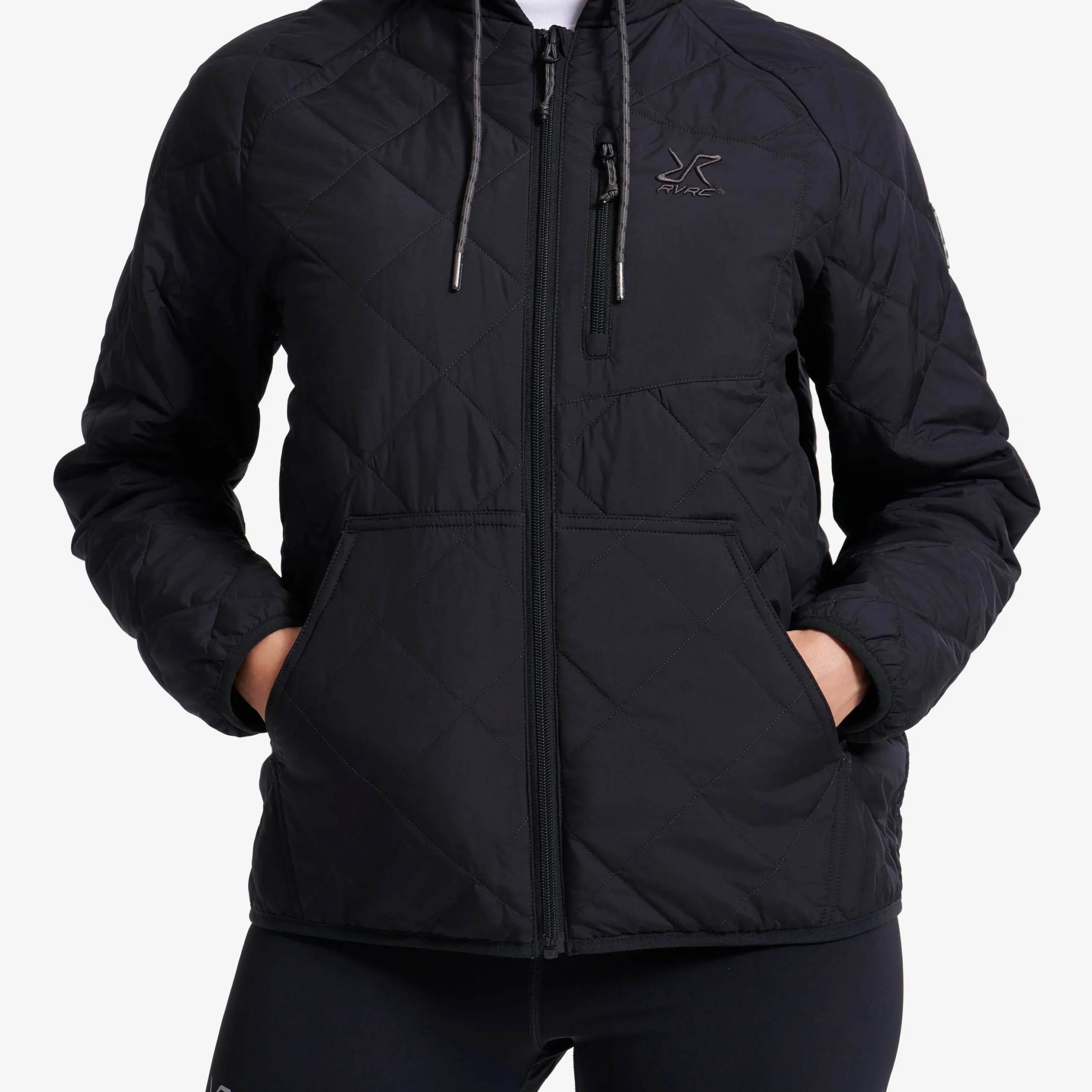 Tapa Quilt Insulated Jacket Damen Black