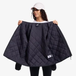 Tapa Quilt Insulated Jacket Damen Black