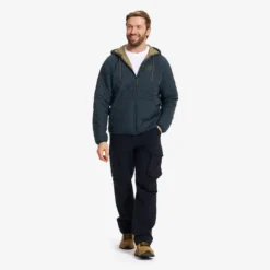Tapa Quilt Insulated Jacket Herren Deep Navy