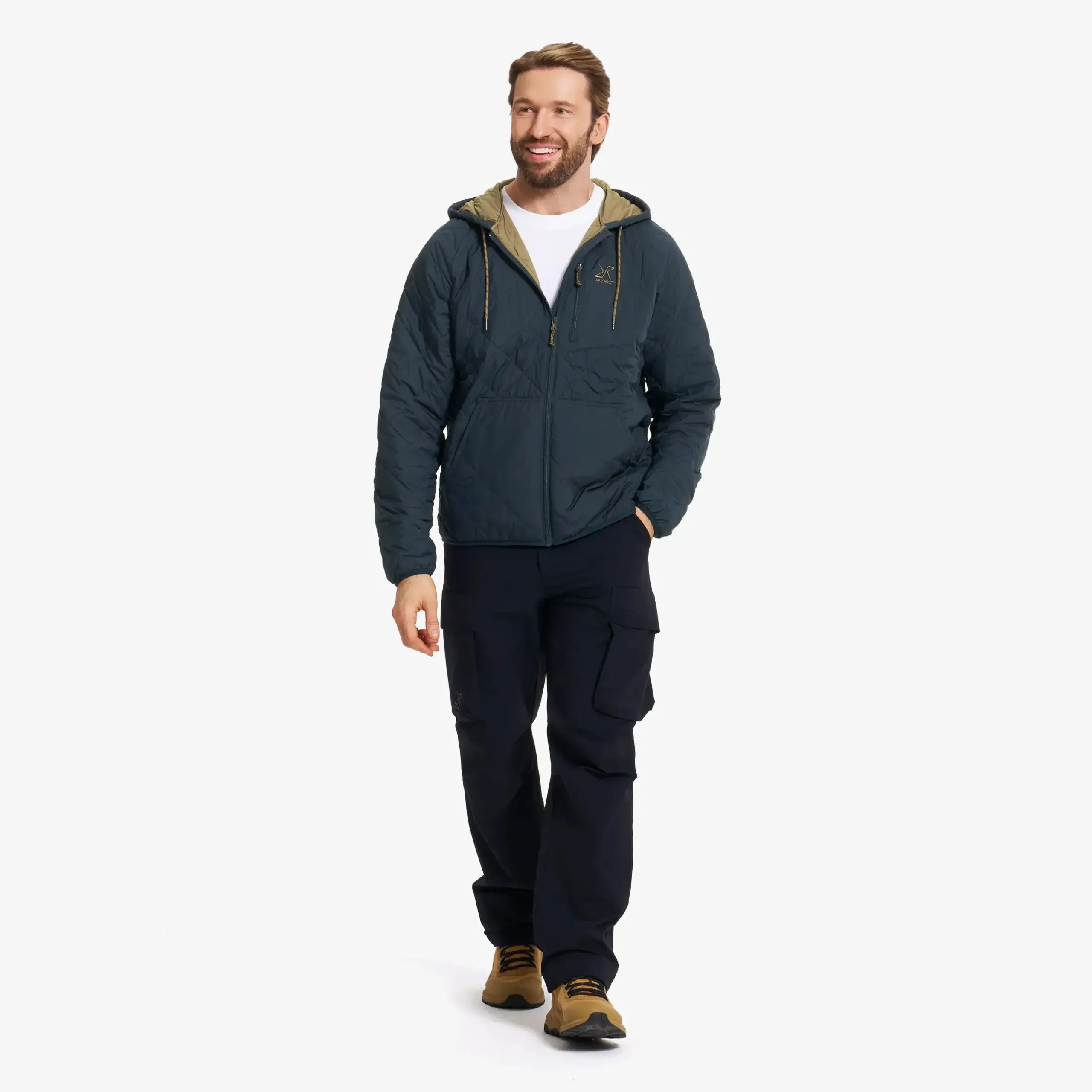 Tapa Quilt Insulated Jacket Herren Deep Navy