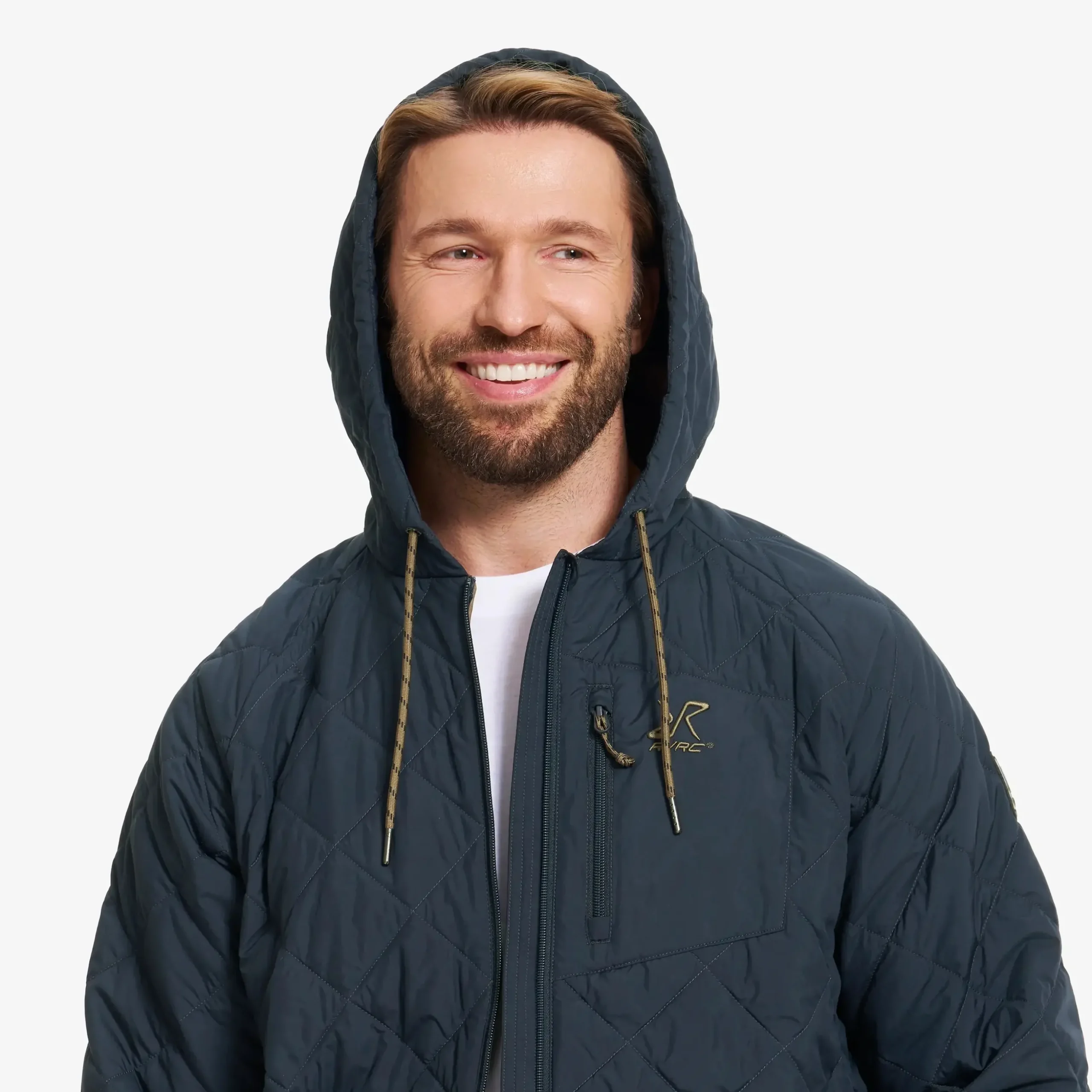 Tapa Quilt Insulated Jacket Herren Deep Navy