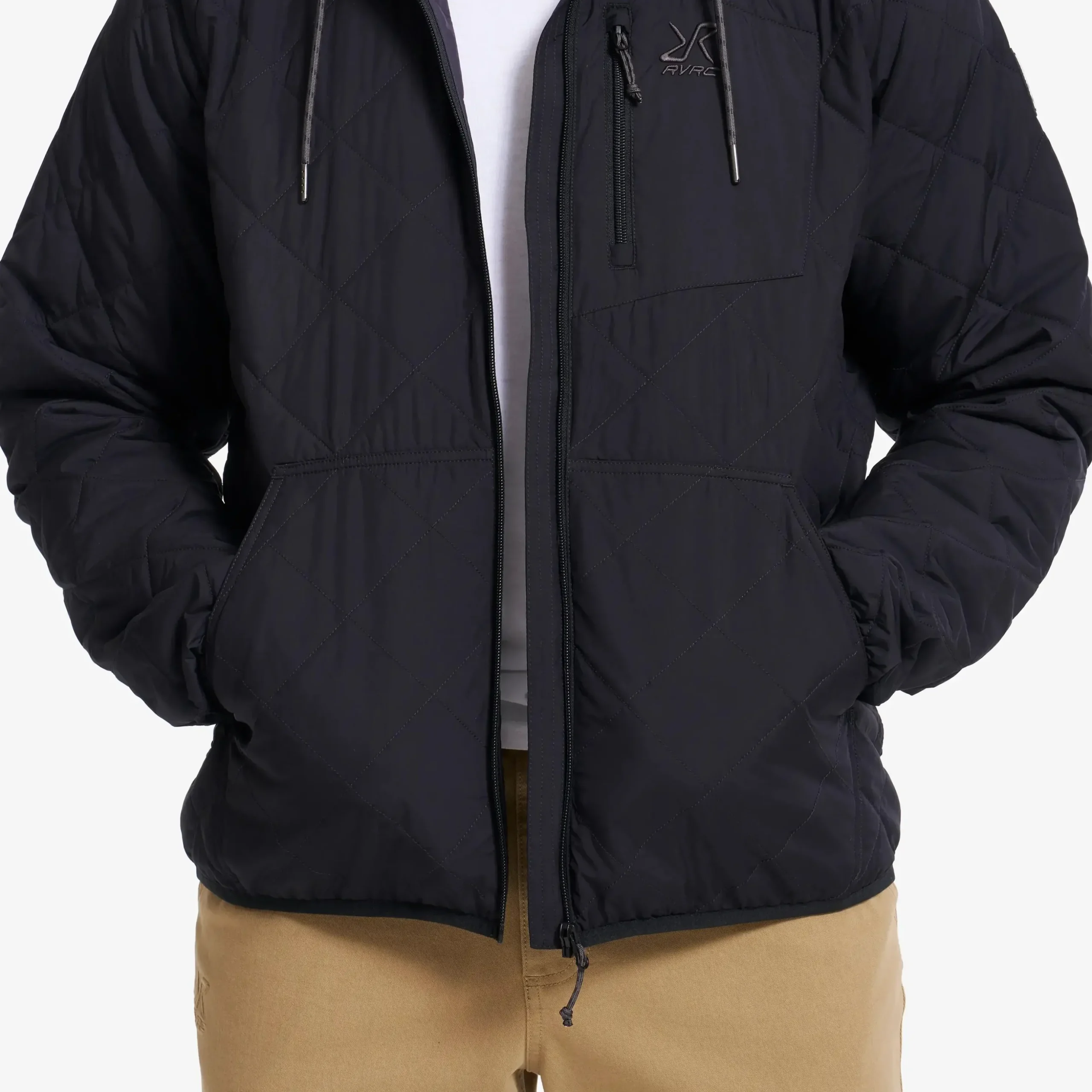 Tapa Quilt Insulated Jacket Herren Black