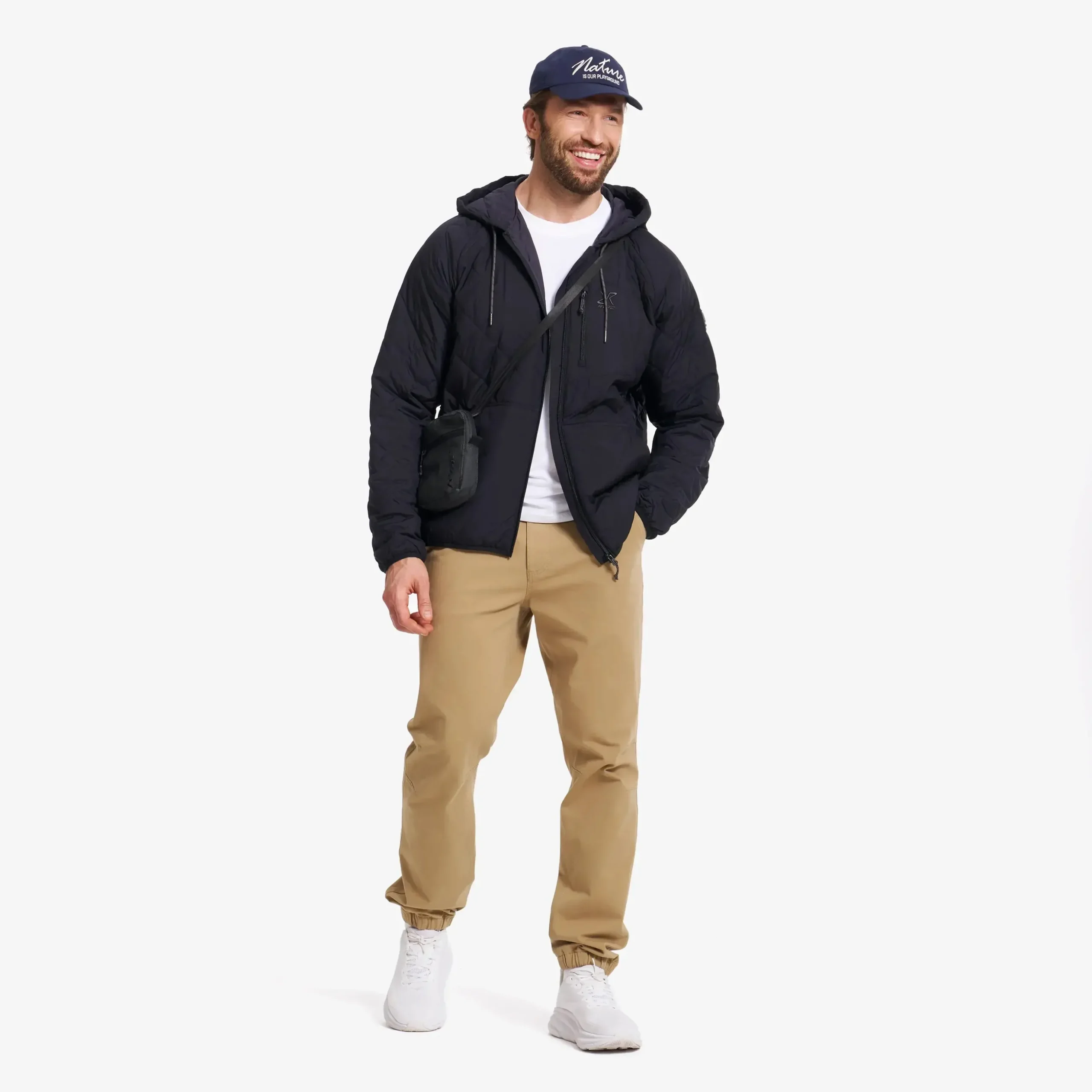 Tapa Quilt Insulated Jacket Herren Black