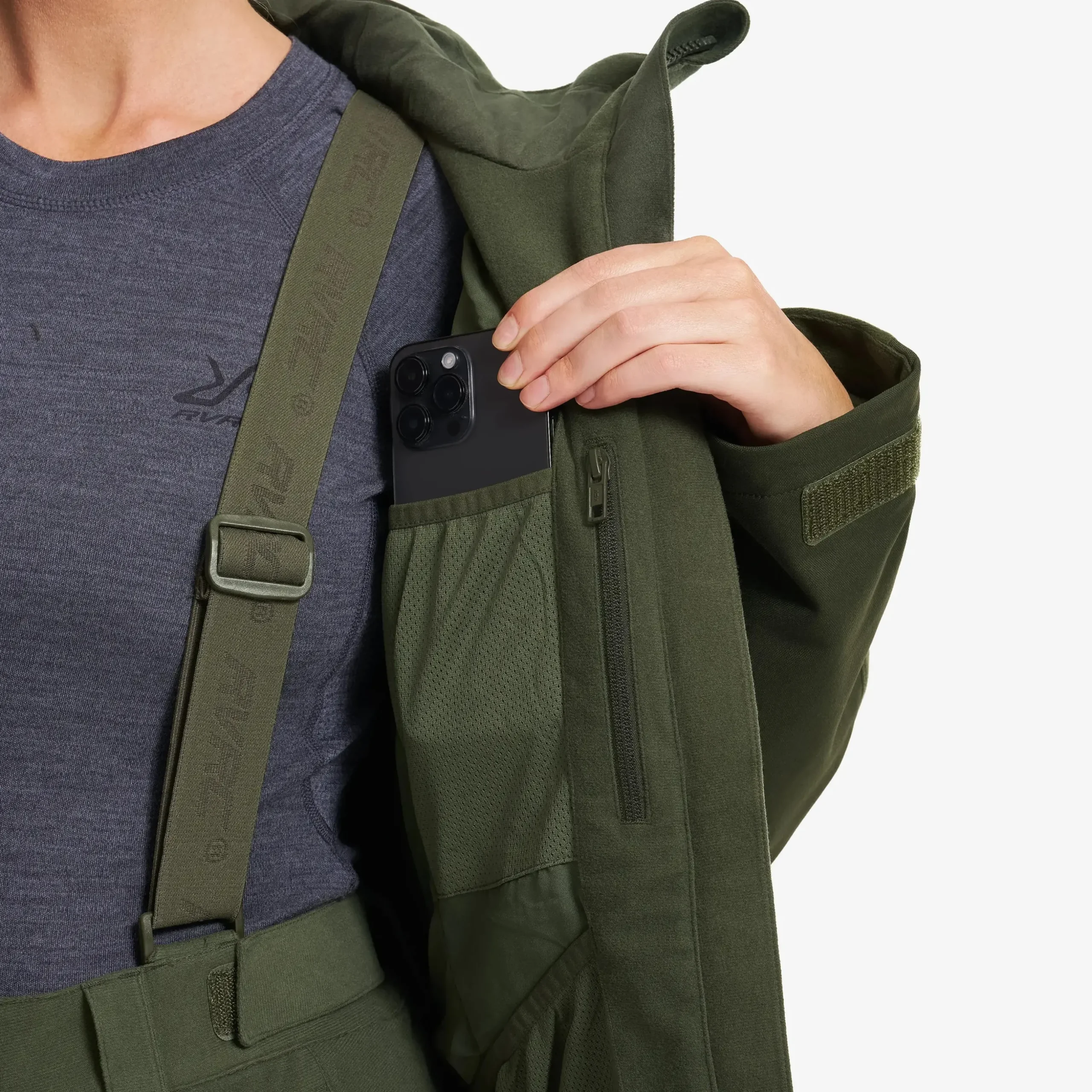 Trace Silent Pro 2L Jacket Damen Deep Depths